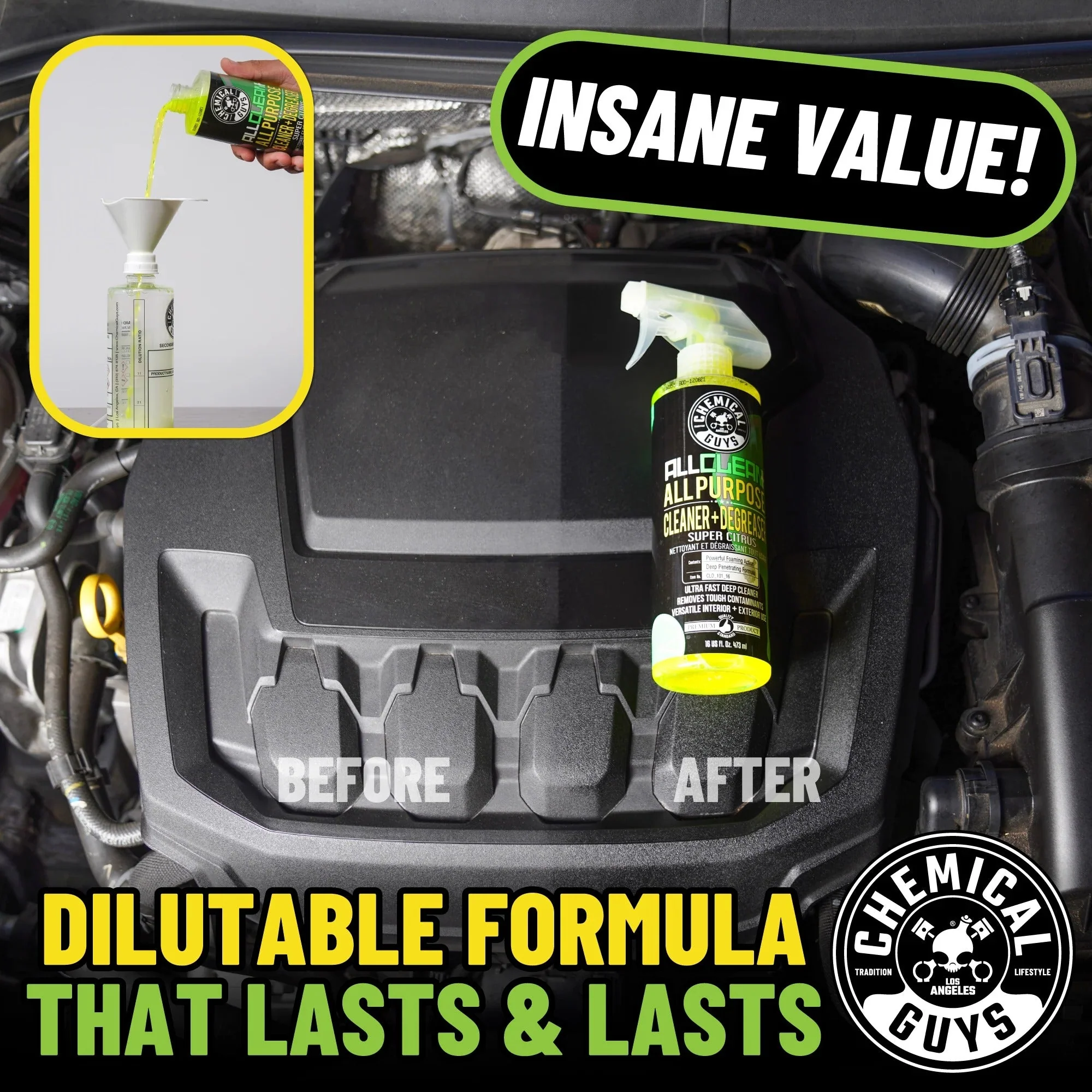 All Clean + Citrus Based All Purpose Super Cleaner (16 oz) - Image 5