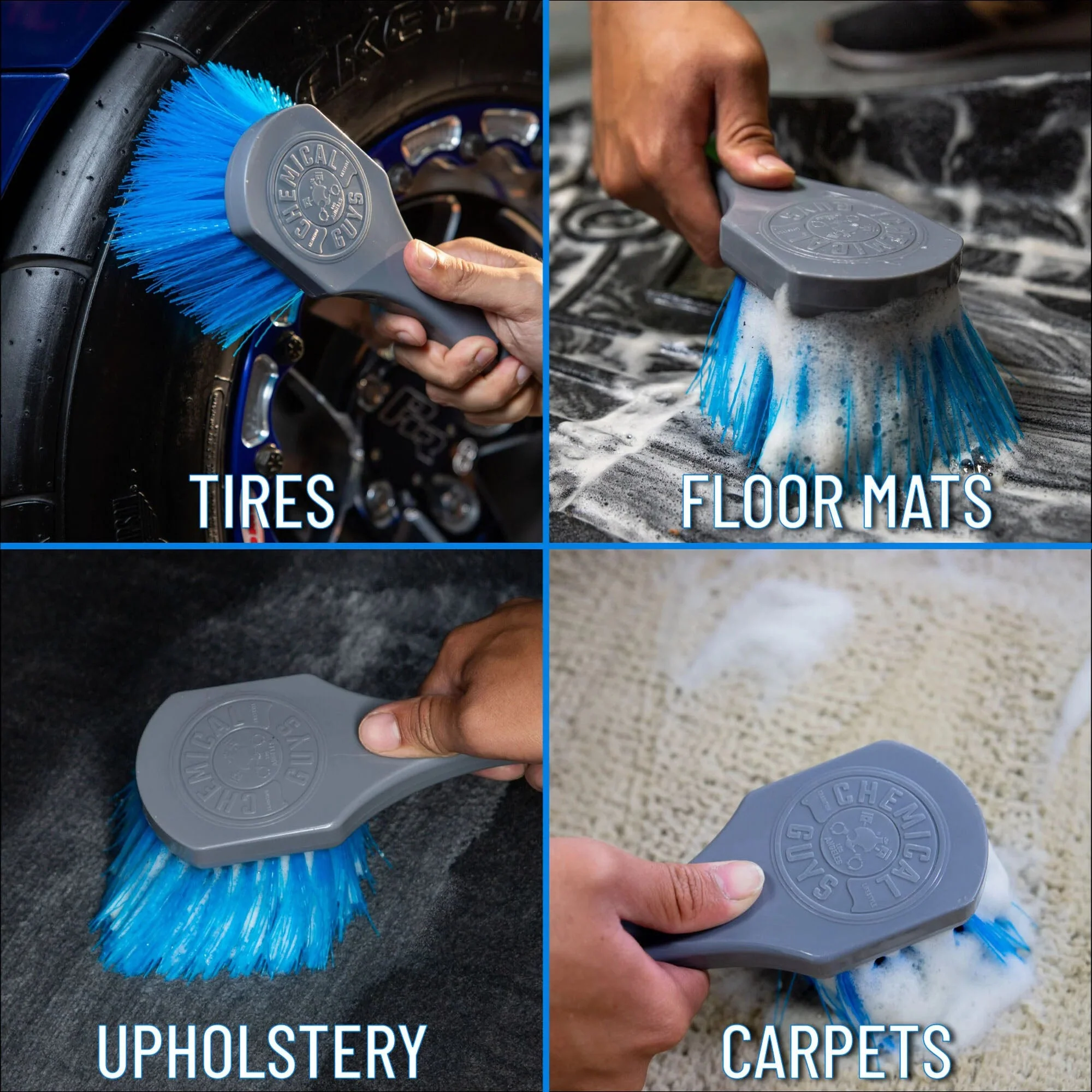Big Blue Stiffy Heavy Duty Tyre Brush - Image 3