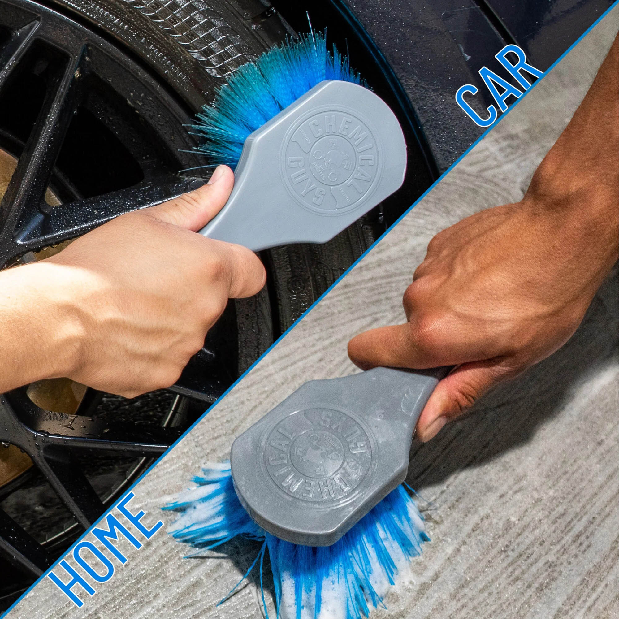 Big Blue Stiffy Heavy Duty Tyre Brush - Image 4