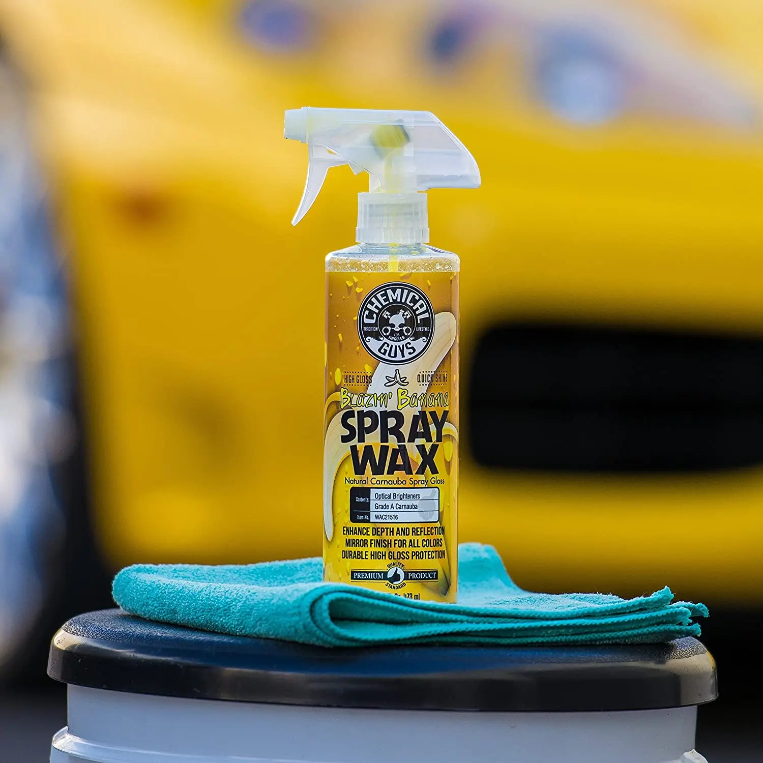 Blazin' Banana Carnauba Spray Wax (16oz) - Image 11