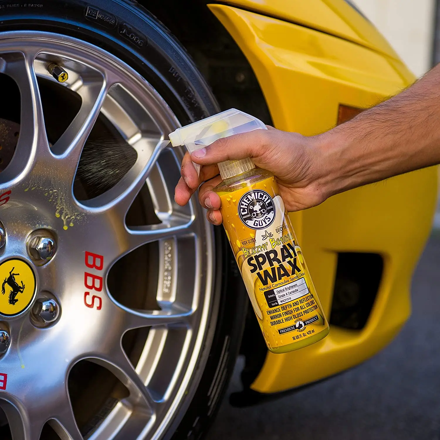Blazin' Banana Carnauba Spray Wax (16oz) - Image 14