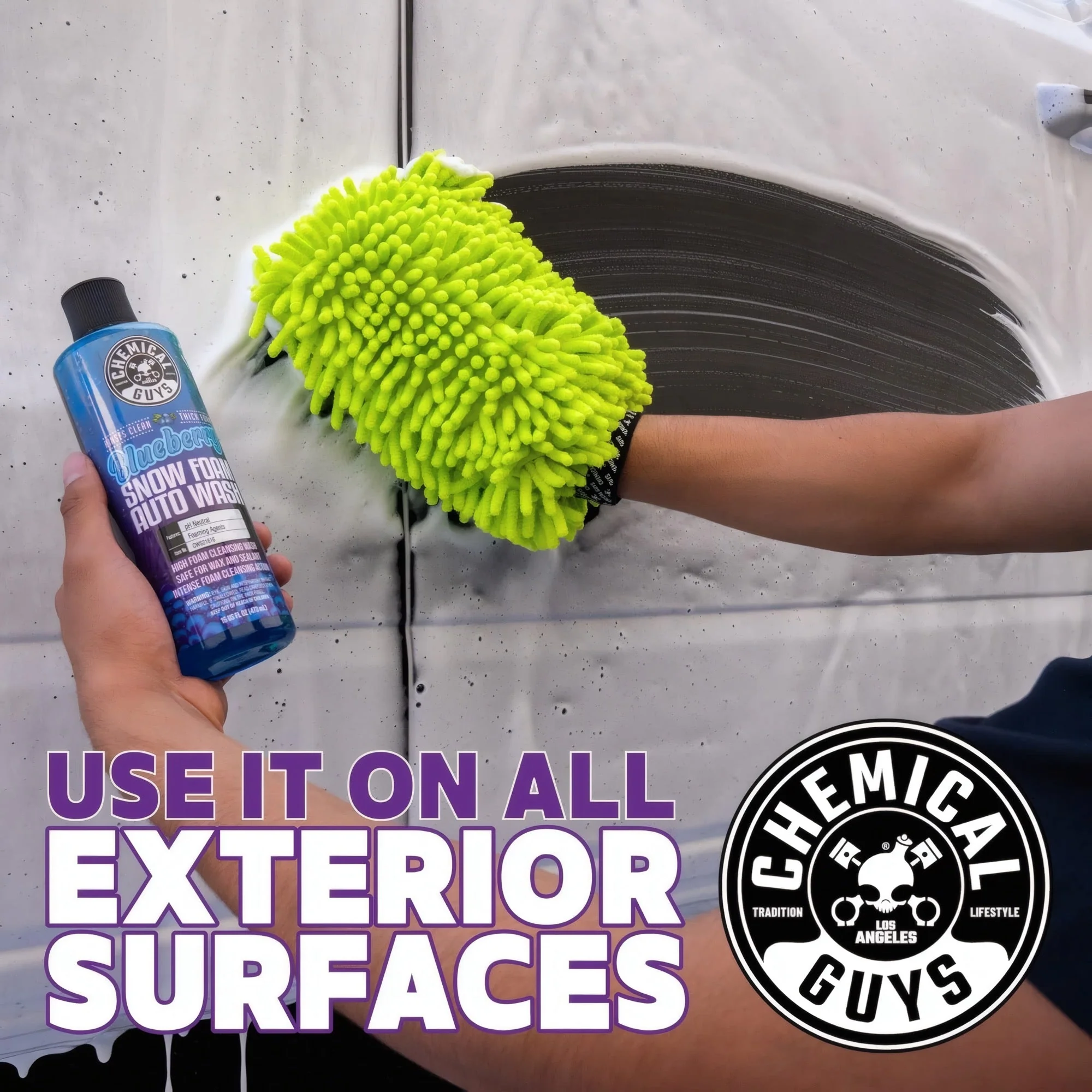 Blueberry Snow Foam Auto Wash (16oz) - Image 3