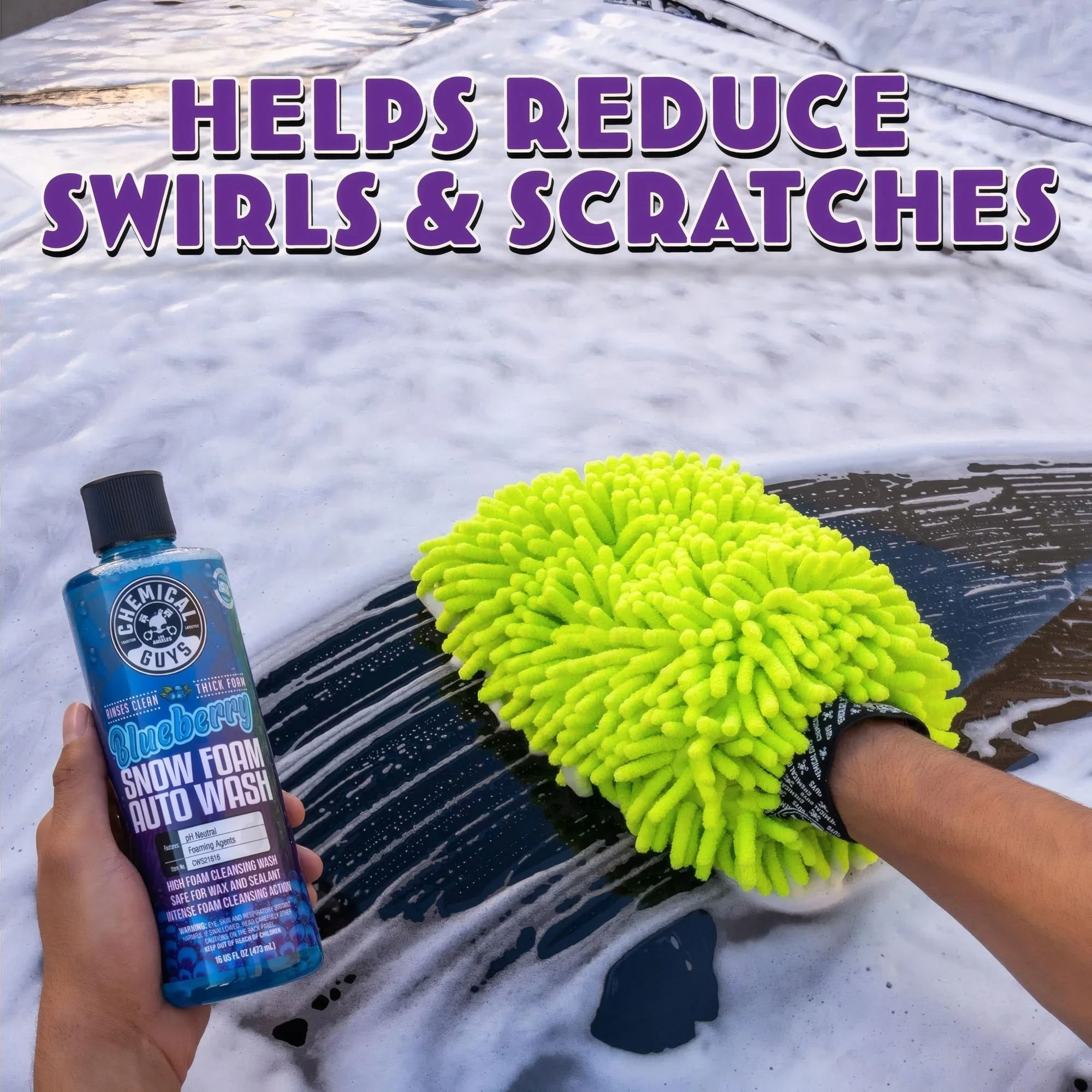 Blueberry Snow Foam Auto Wash (16oz) - Image 4