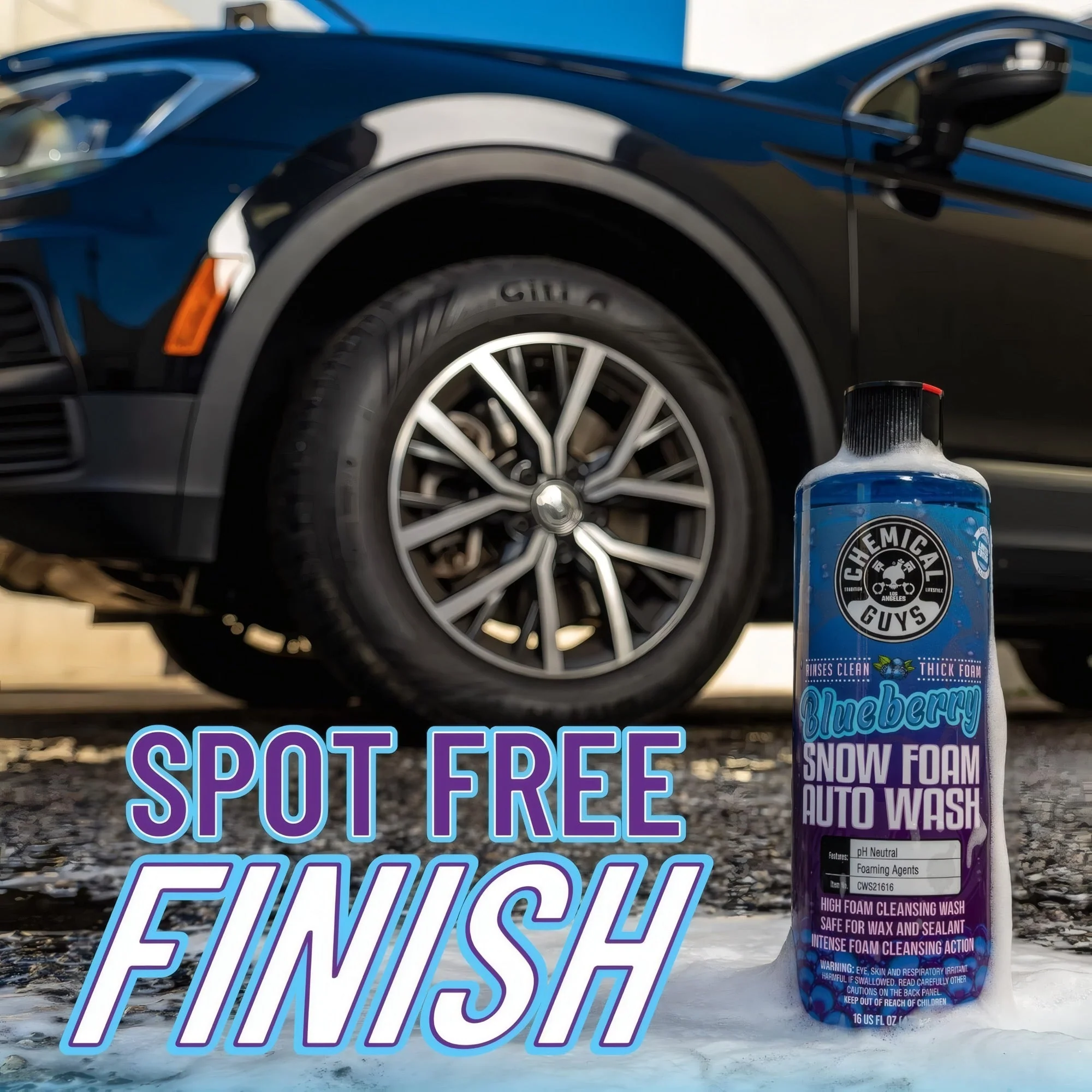 Blueberry Snow Foam Auto Wash (16oz) - Image 6
