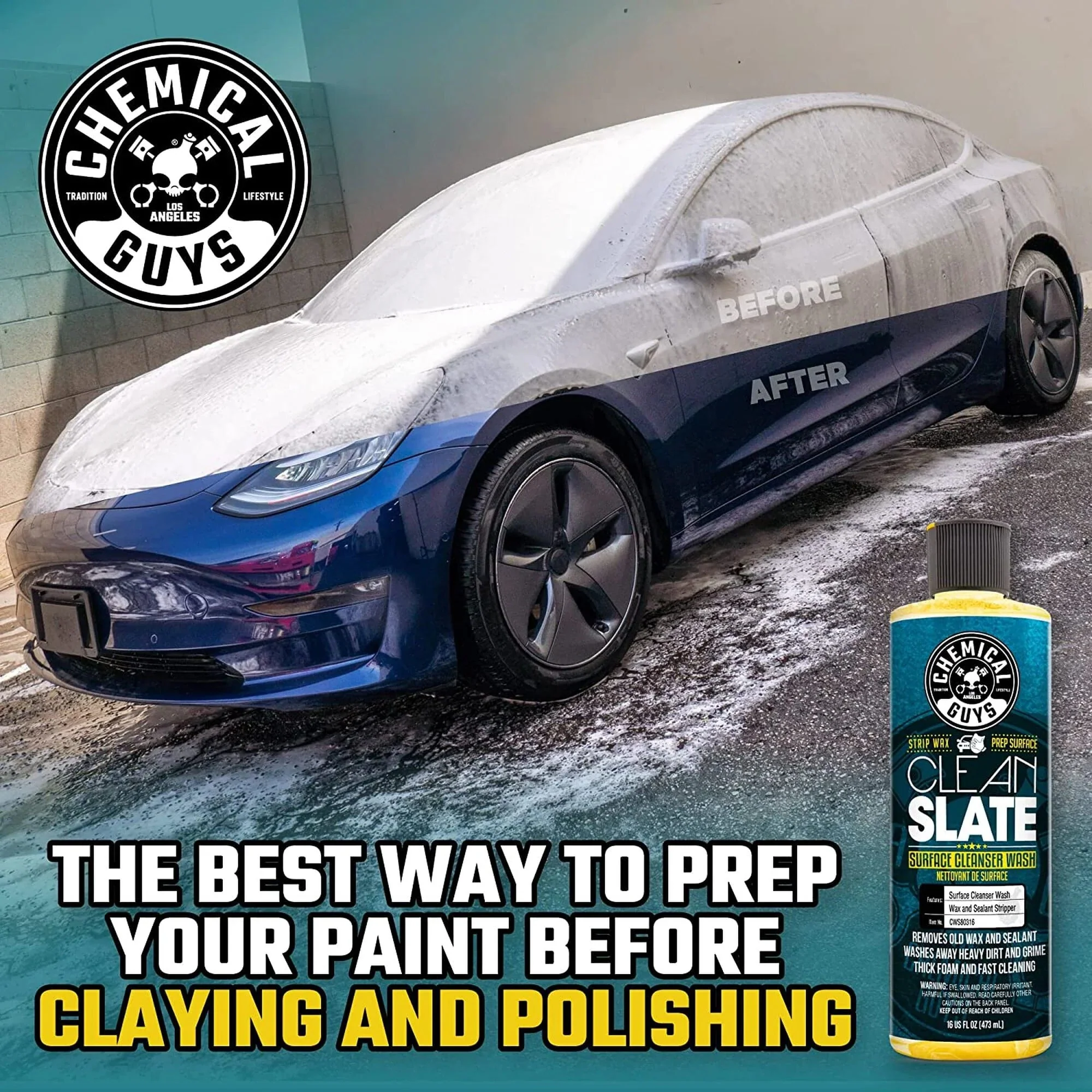 Clean Slate Wax Stripping Car Wash (16oz) - Image 7