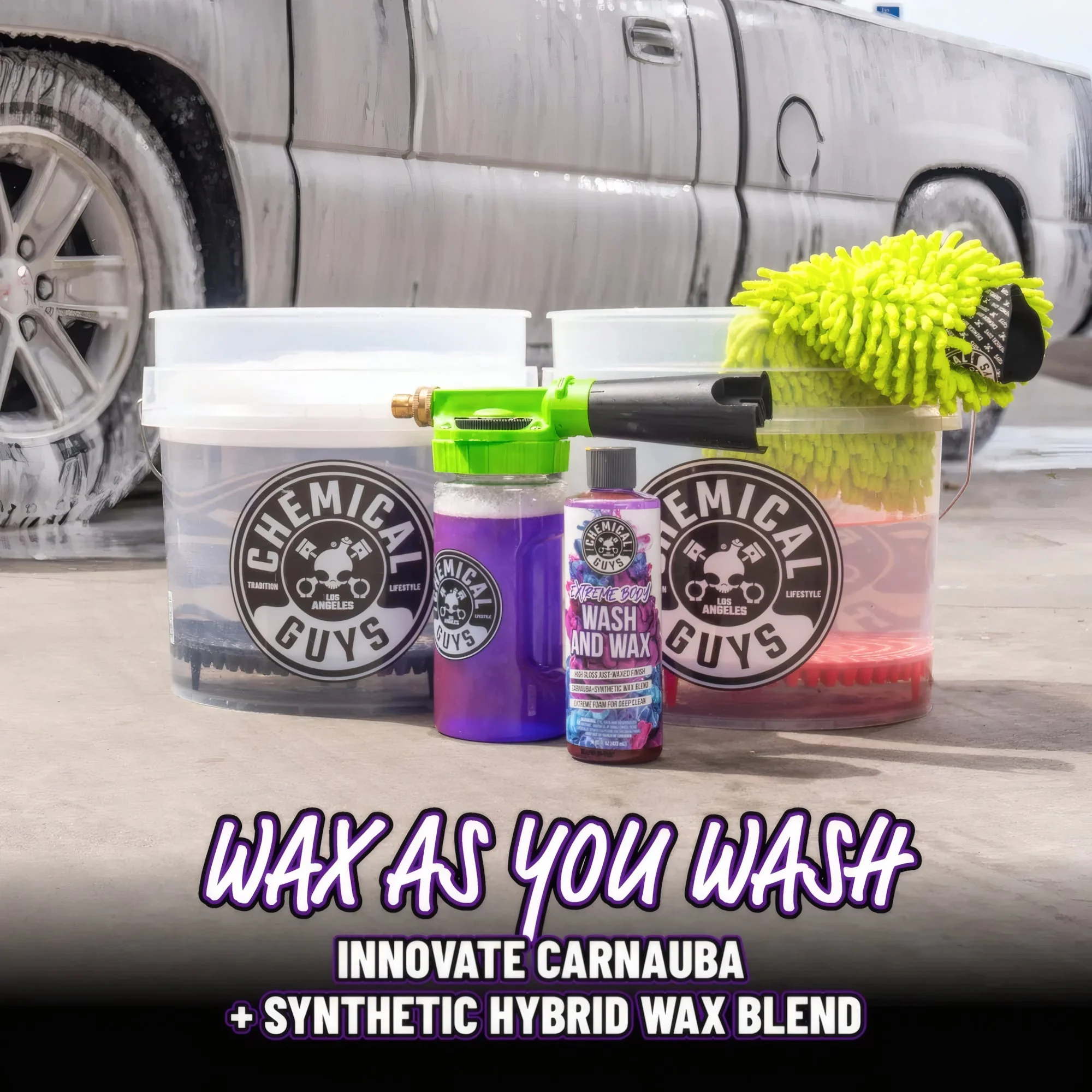 Extreme Body Wash and Wax Car Wash Soap (16 oz) - Image 3