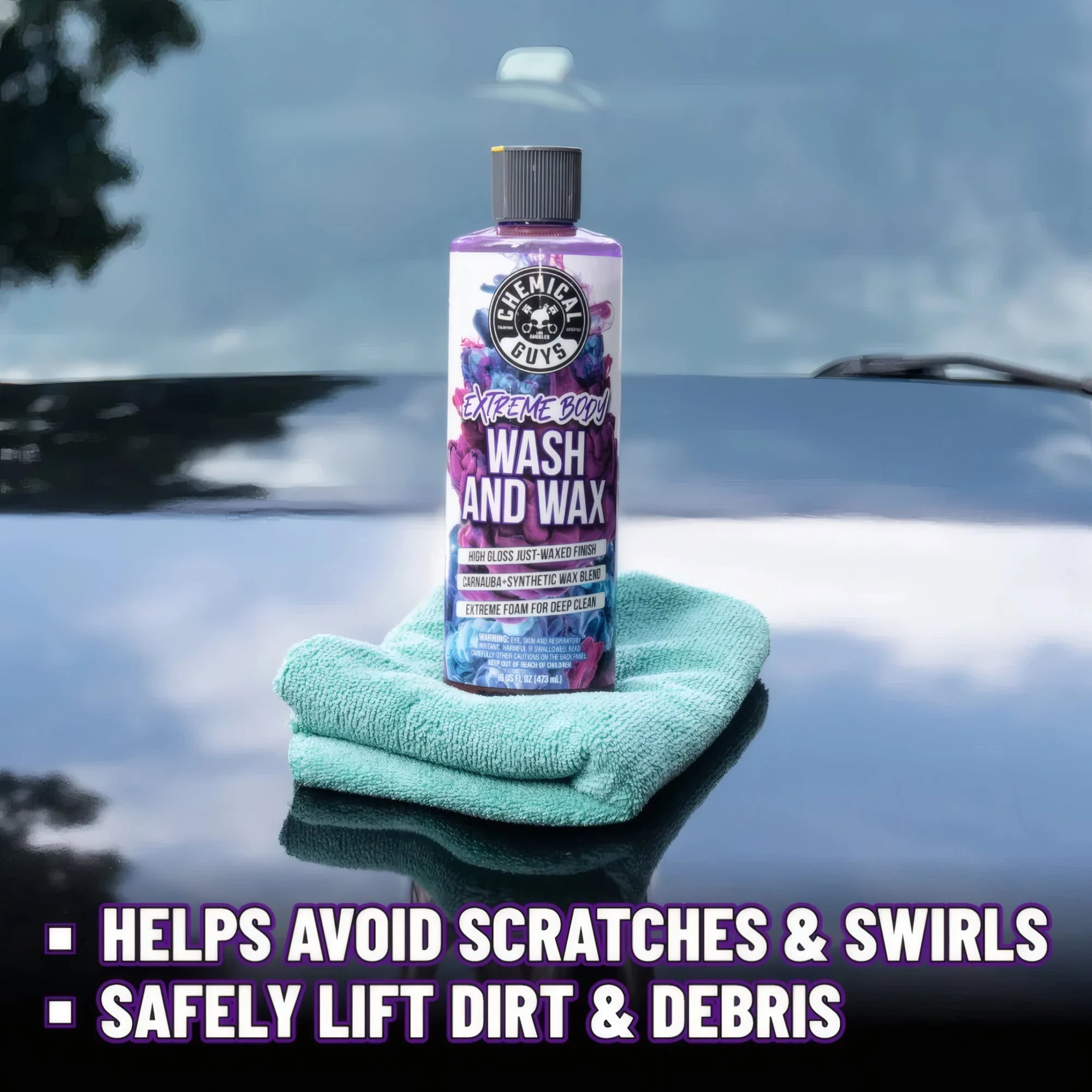 Extreme Body Wash and Wax Car Wash Soap (16 oz) - Image 4