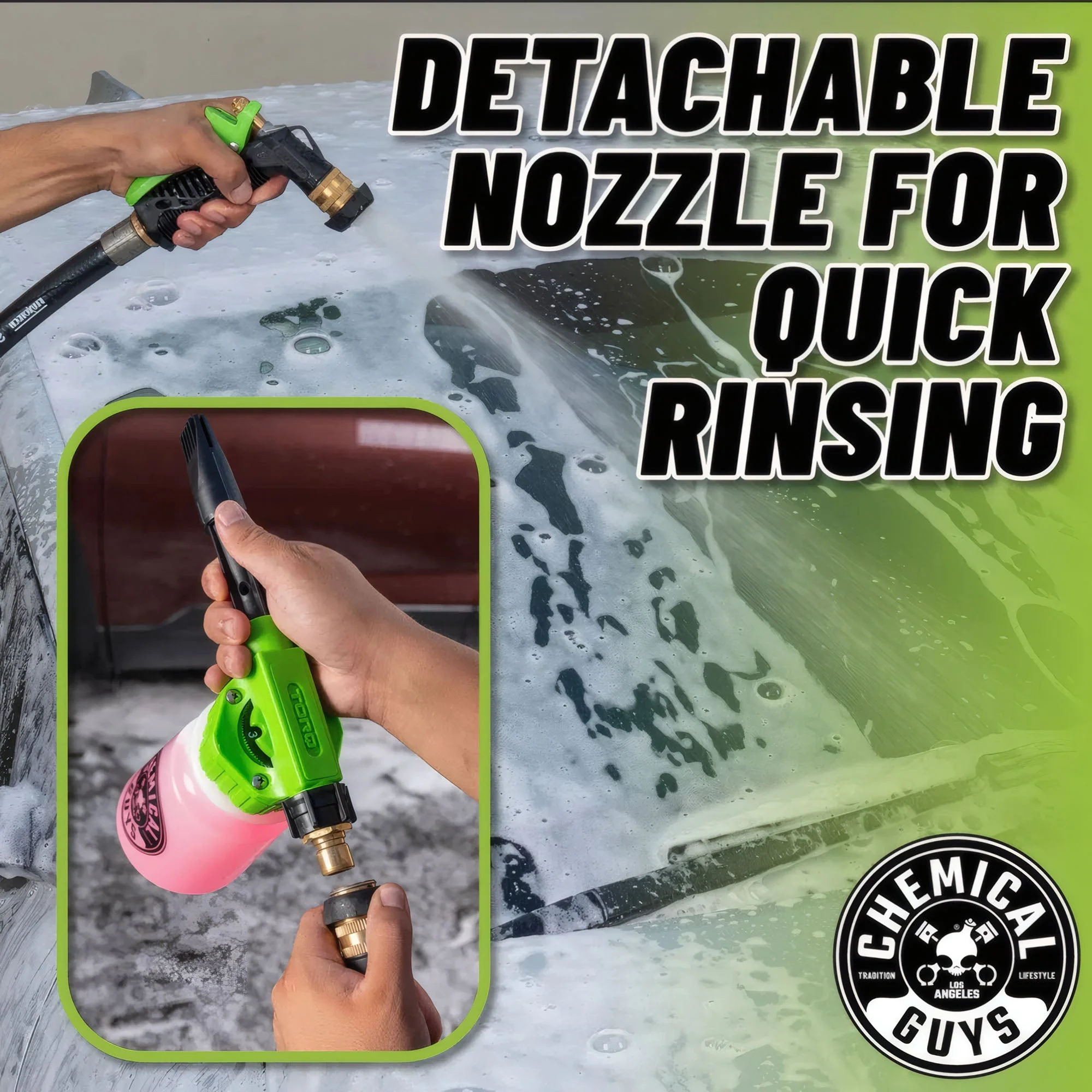 Foam Blaster 6 Hose Snow Foam Gun - Image 8