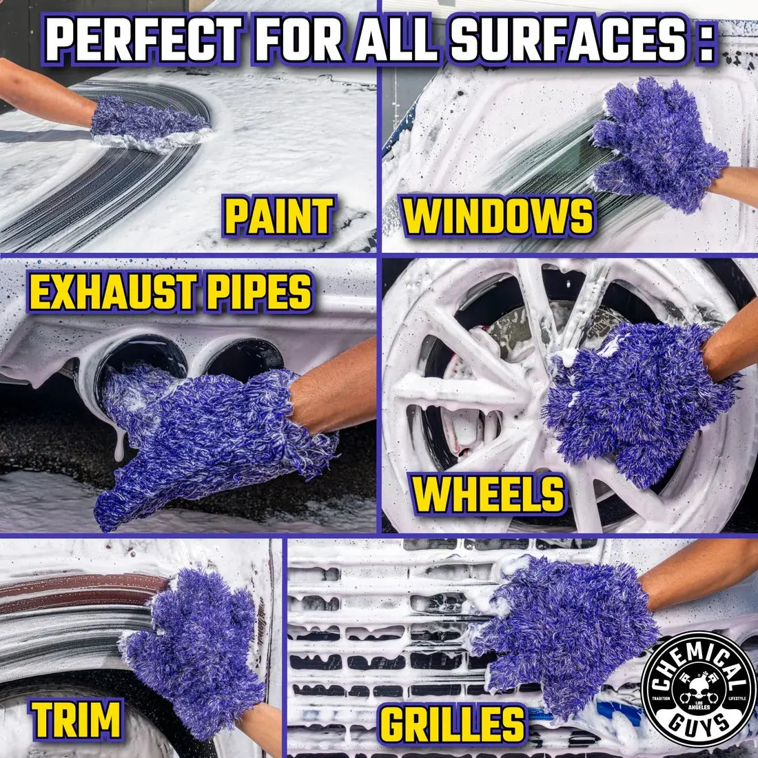Furry Five Finger Stranger Helpful Handy Detailing Mitt - Image 9