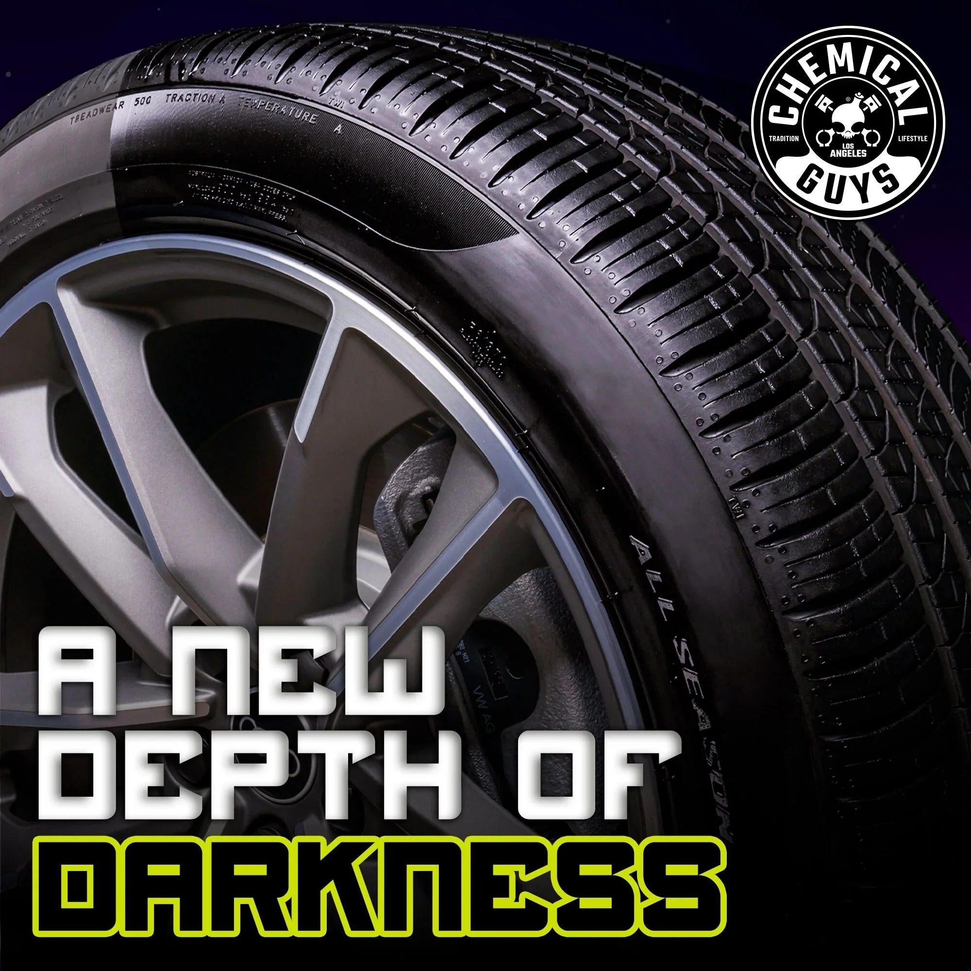 Galactic Black Wet Look Tyre Shine Dressing (16oz) - Image 7
