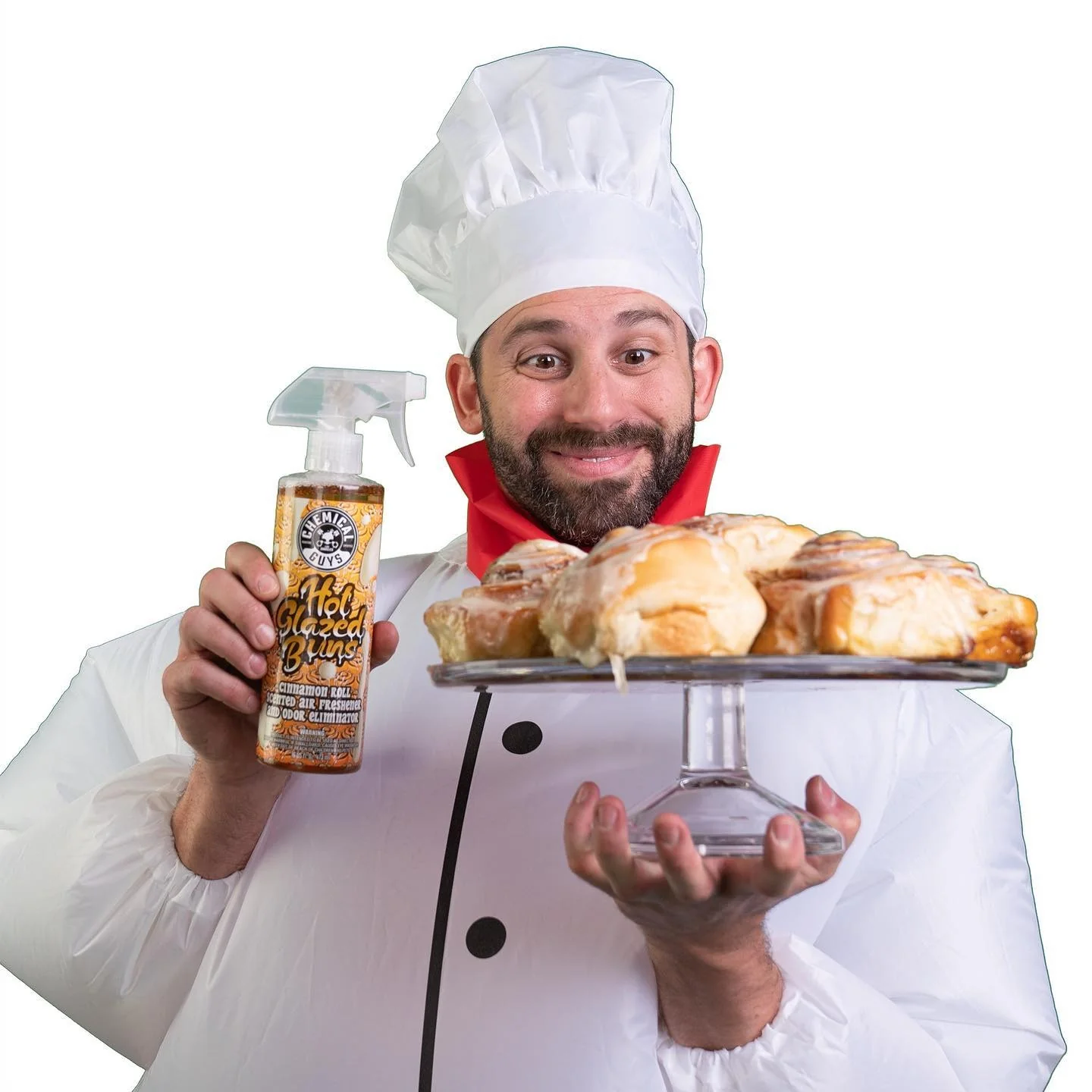 Hot Glazed Buns Cinnamon Roll Scented Air Freshener & Odor Eliminator - Image 3