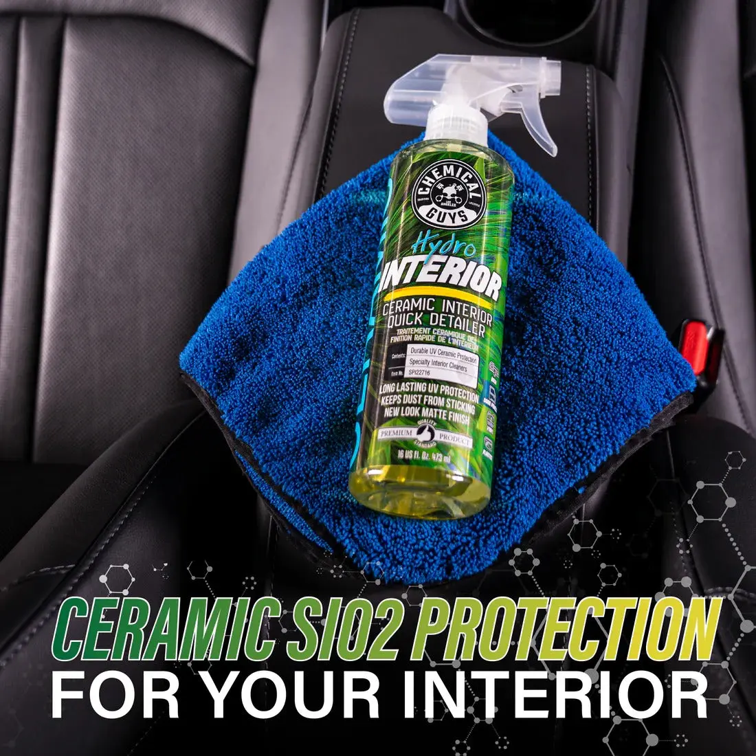 HydroInterior Ceramic Interior Quick Detailer (16oz) - Image 12