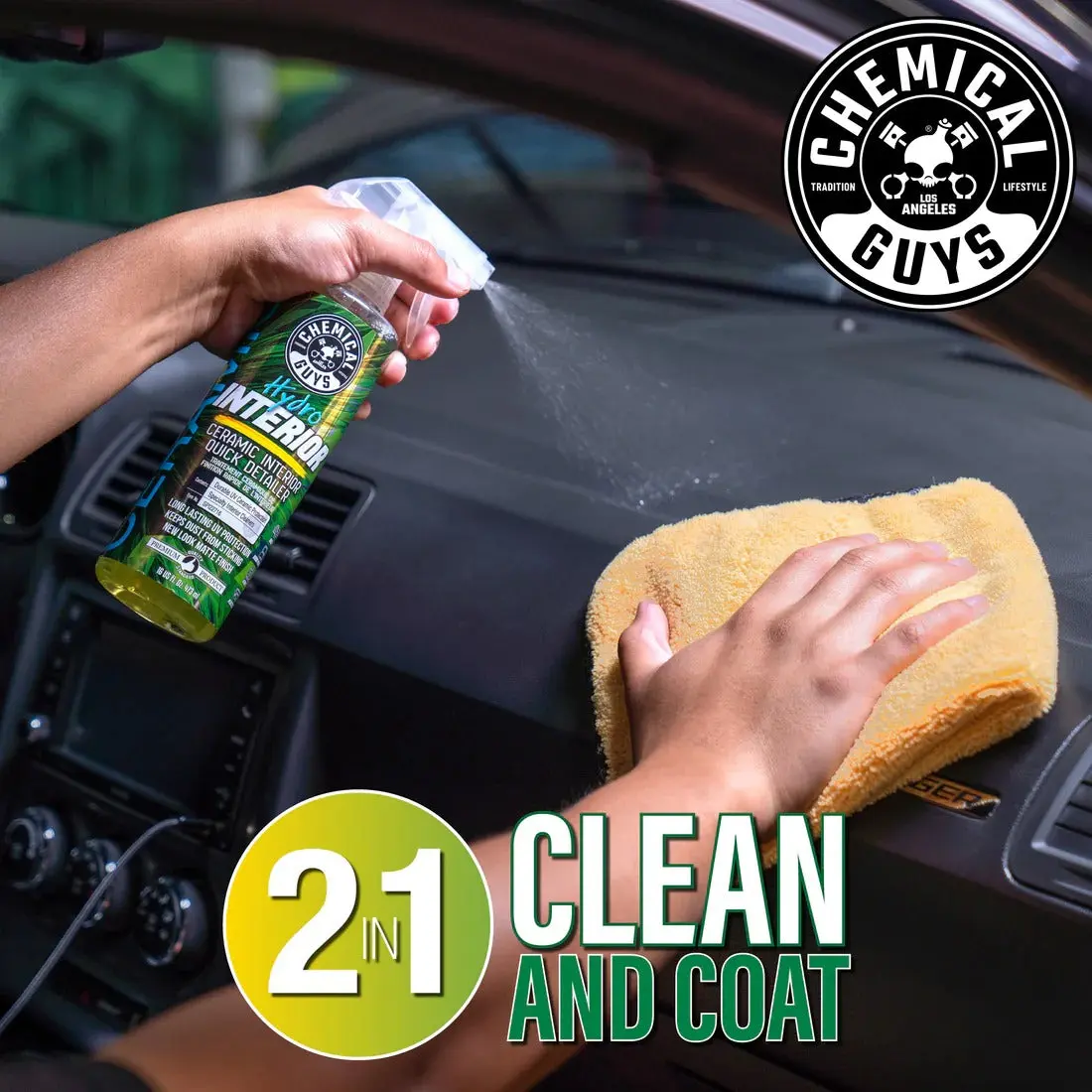HydroInterior Ceramic Interior Quick Detailer (16oz) - Image 8