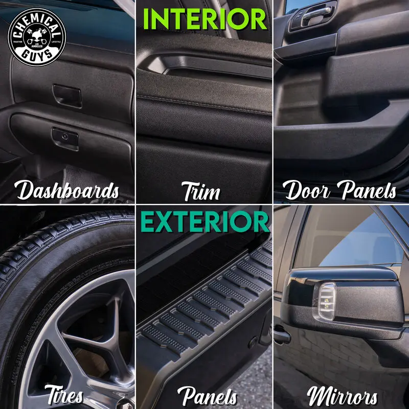 HydroShield Vinyl, Rubber, Plastic Ceramic Shine Coating (16oz) - Image 8
