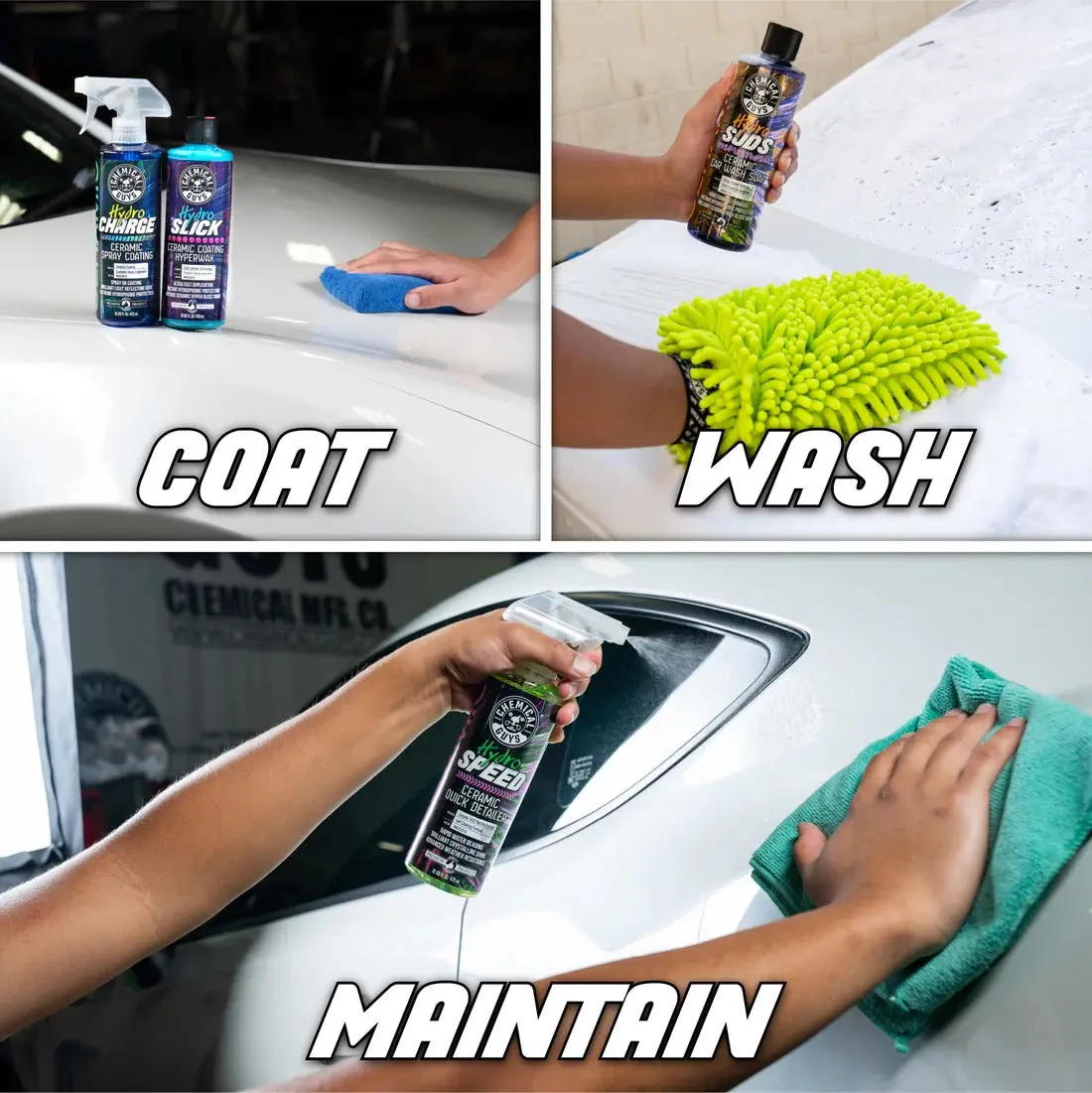 HydroSpeed Ceramic Quick Detailer (16oz) - Image 8