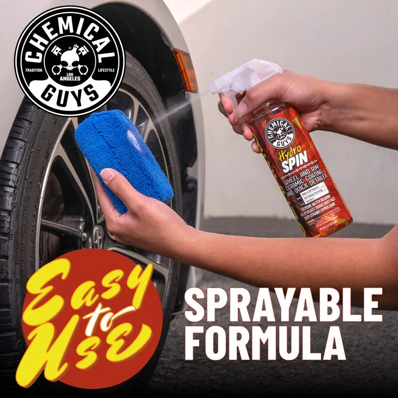 HydroSpin Wheel & Rim Ceramic Coating And Quick Detailer (16oz) - Image 10