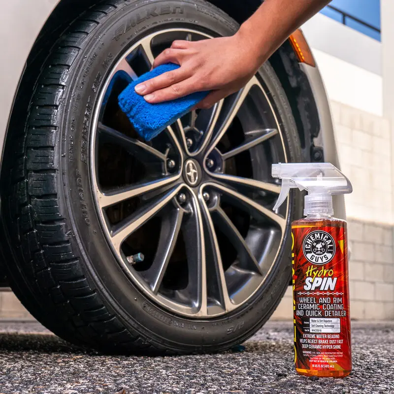 HydroSpin Wheel & Rim Ceramic Coating And Quick Detailer (16oz) - Image 3