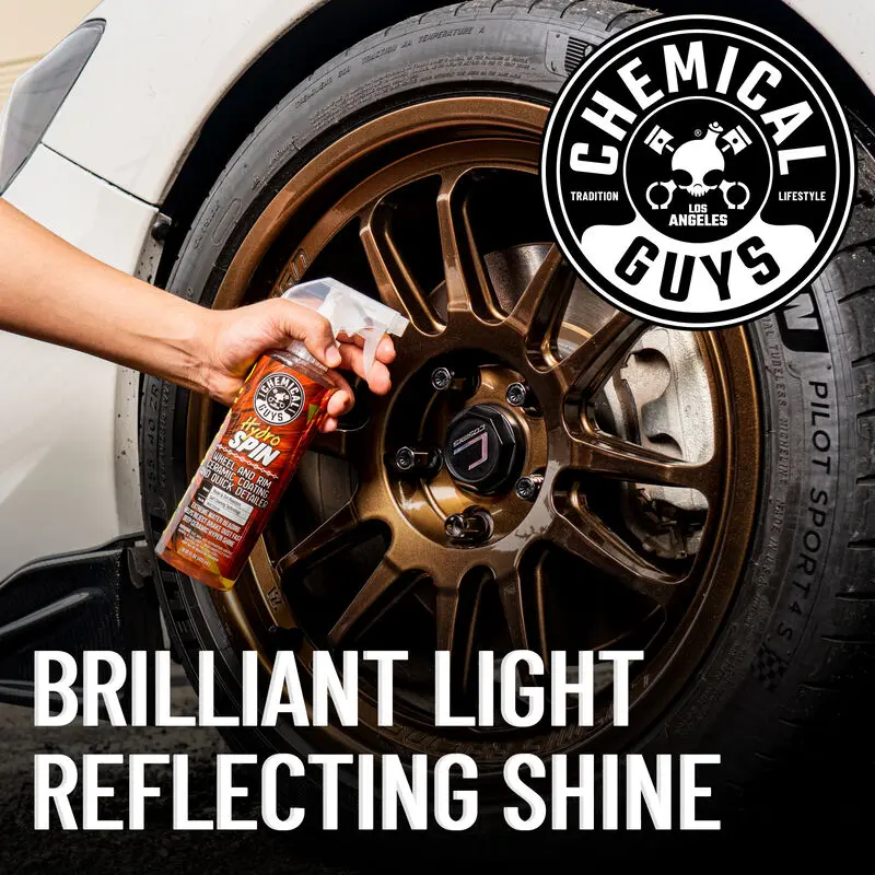 HydroSpin Wheel & Rim Ceramic Coating And Quick Detailer (16oz) - Image 9