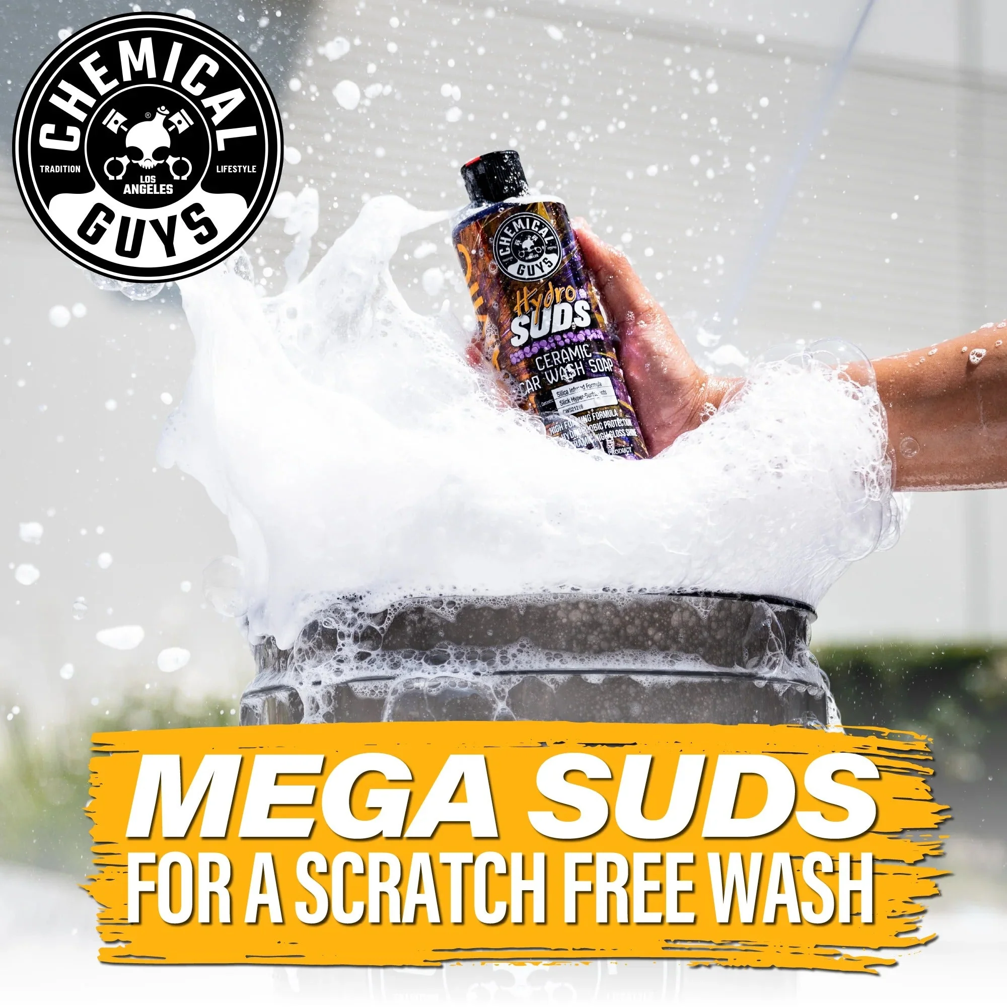 HydroSuds Ceramic Car Wash Soap (16oz) - Image 7