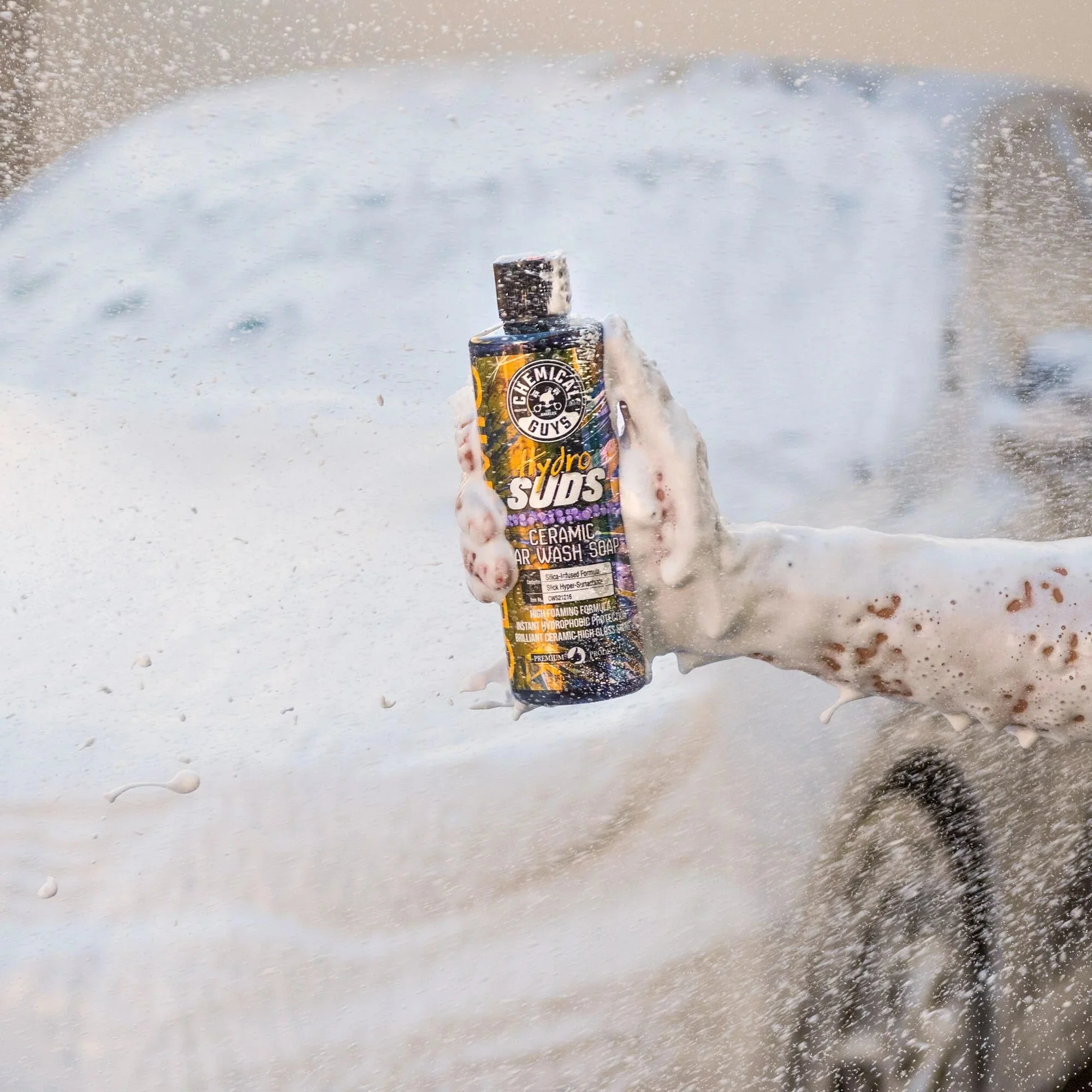 HydroSuds Ceramic Car Wash Soap (16oz) - Image 9