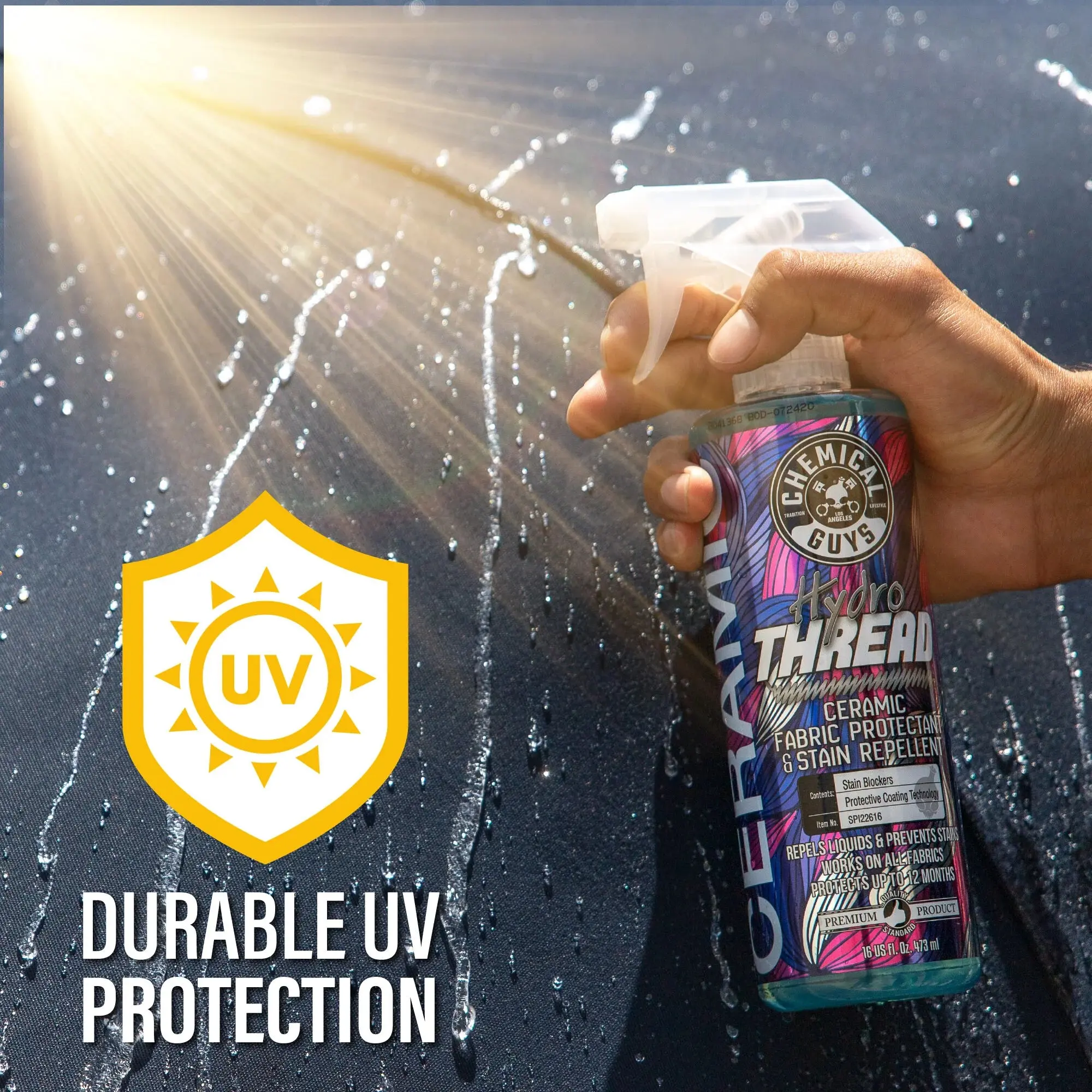 HydroThread Ceramic Fabric Protectant & Stain Repellent - Image 10