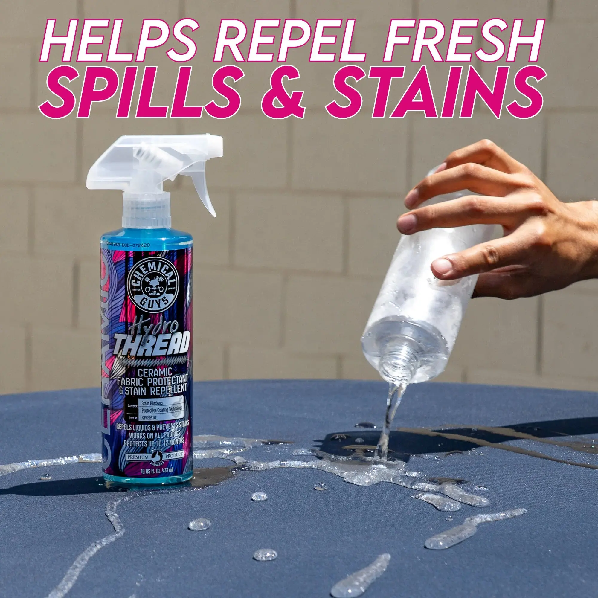 HydroThread Ceramic Fabric Protectant & Stain Repellent - Image 4
