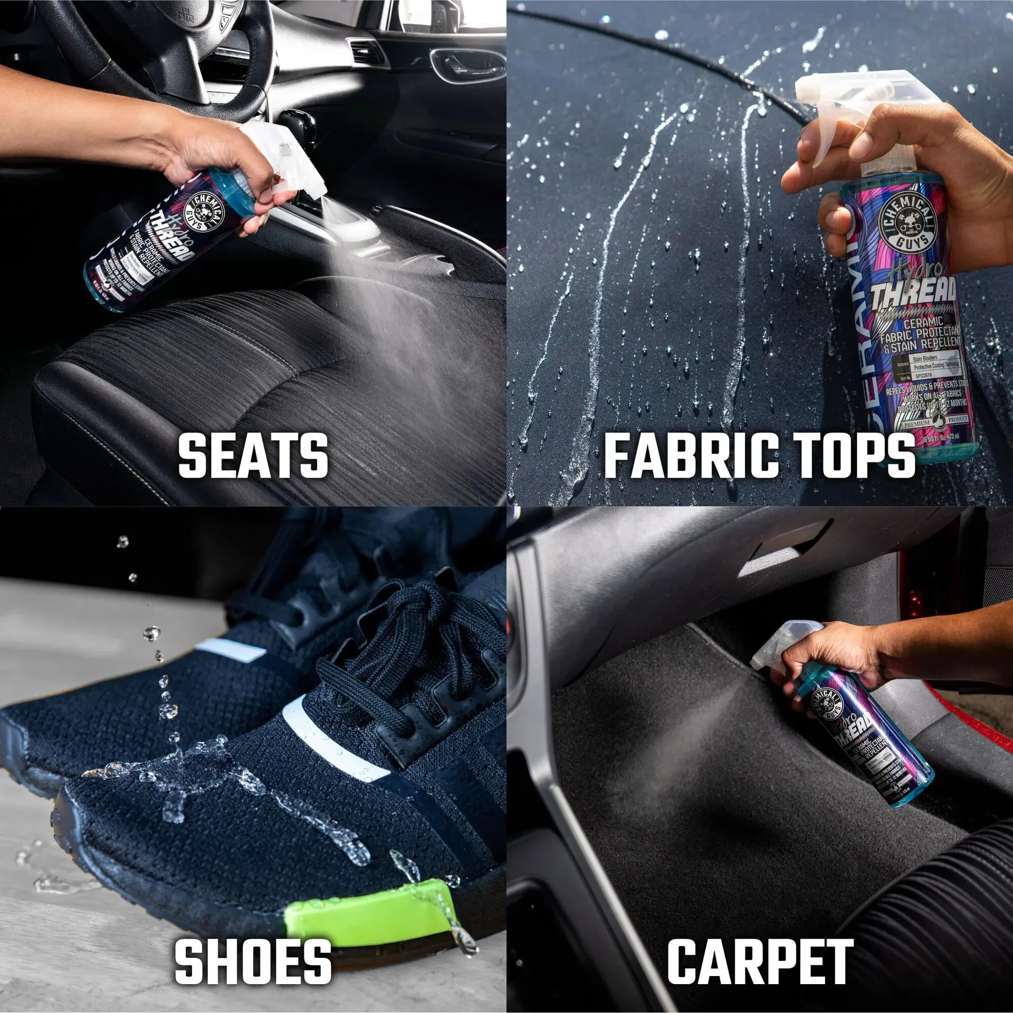 HydroThread Ceramic Fabric Protectant & Stain Repellent - Image 9