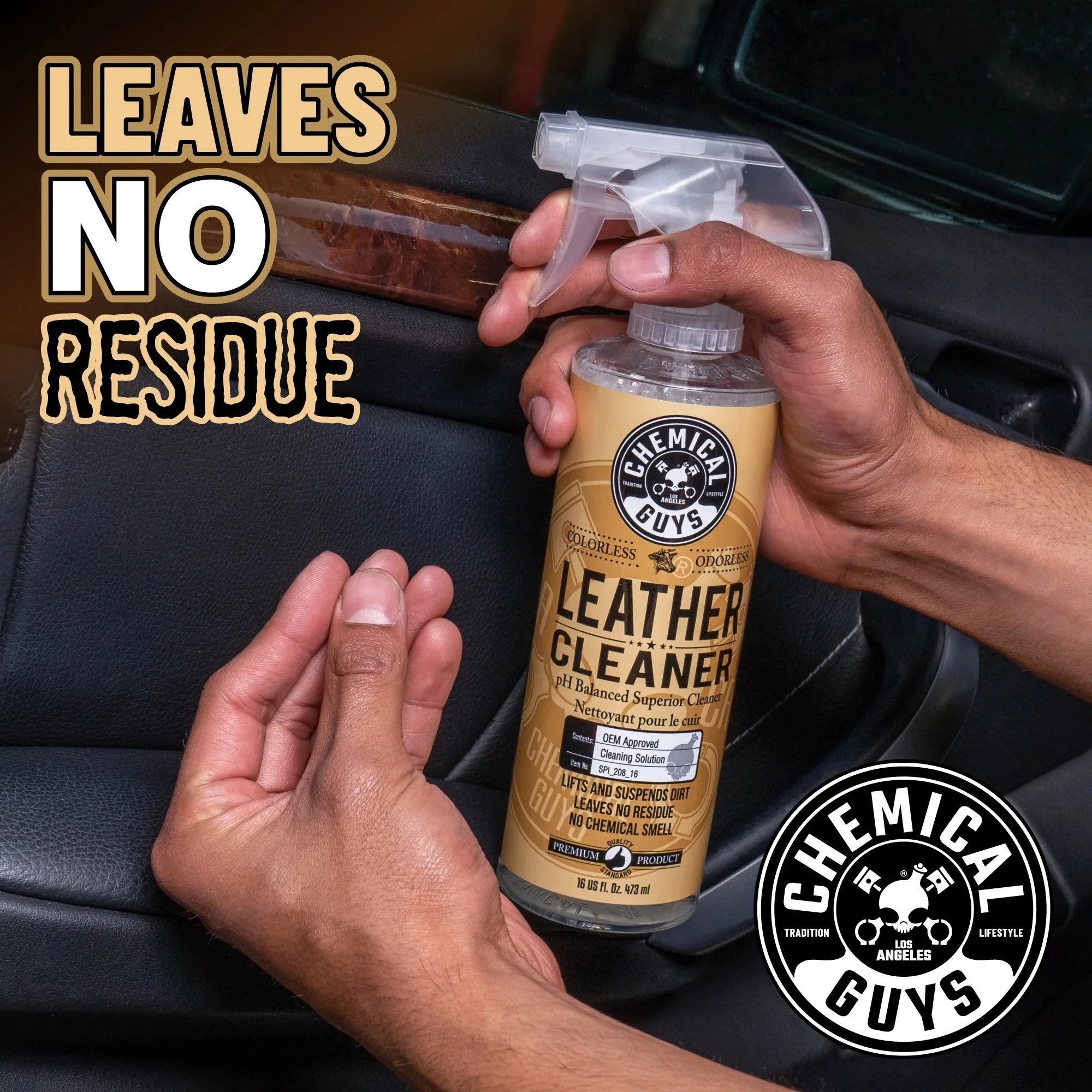 Leather Cleaner OEM Approved Leather Cleaner - Image 3