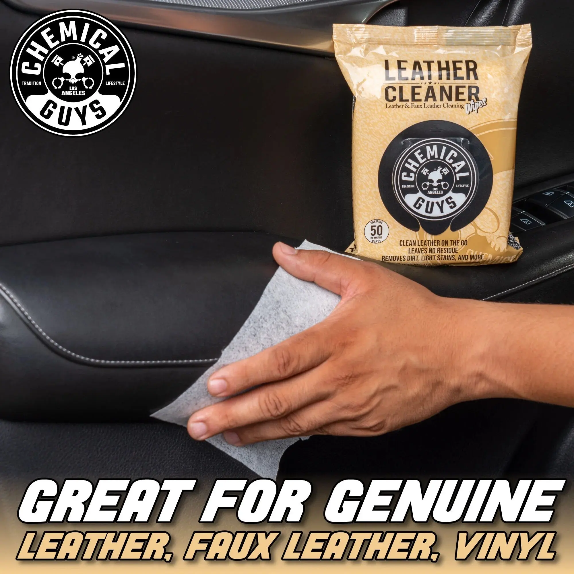 Leather Cleaner Wipes - Image 3