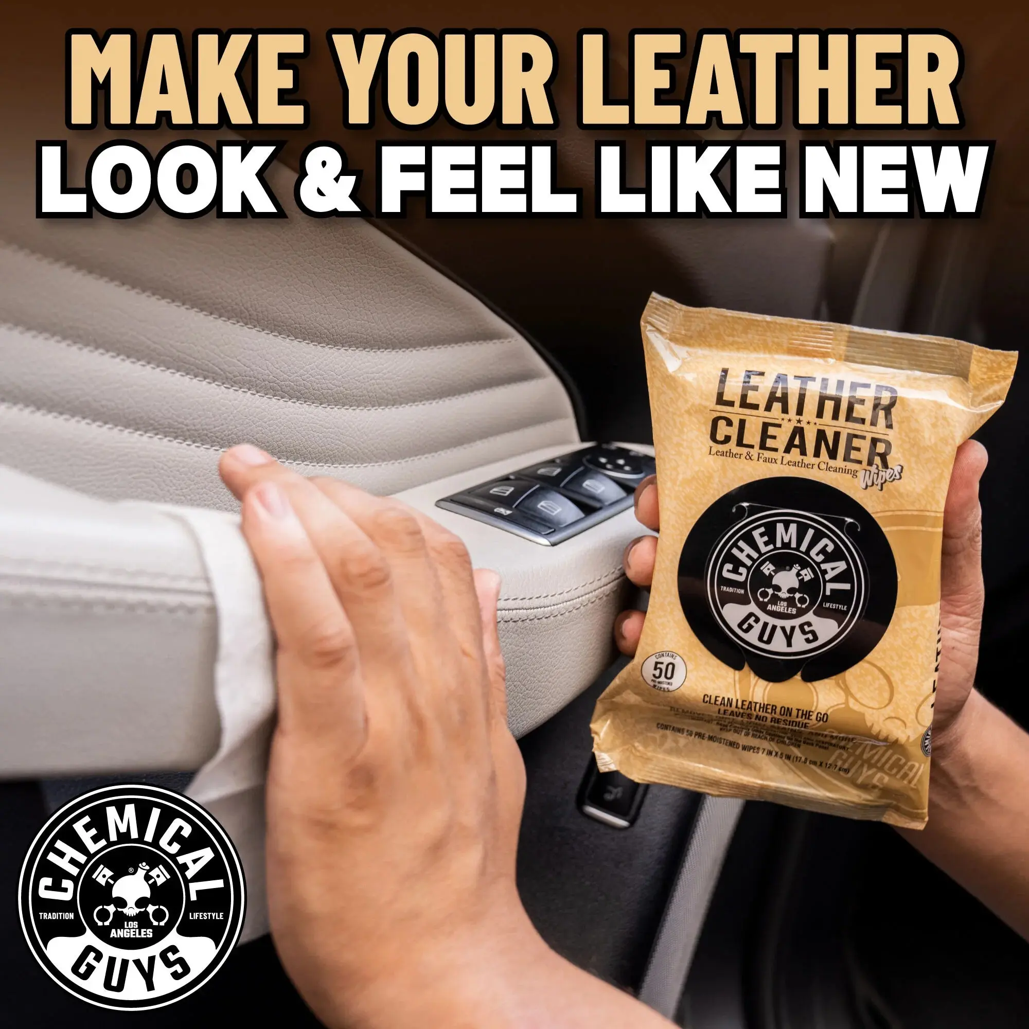 Leather Cleaner Wipes - Image 4