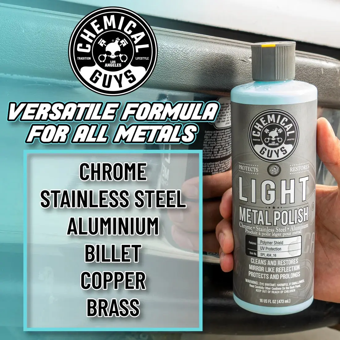 Light Metal Polish (16oz) - Image 7
