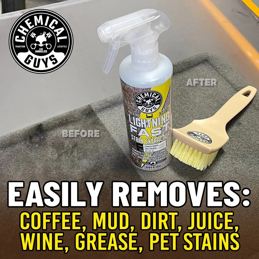 Lightning Fast Carpet & Upholstery Stain Extractor (16oz) - Image 5