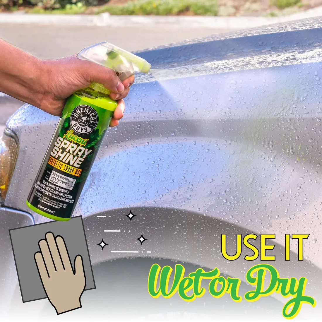Lucent Spray Shine Synthetic Spray Wax (16oz) - Image 3