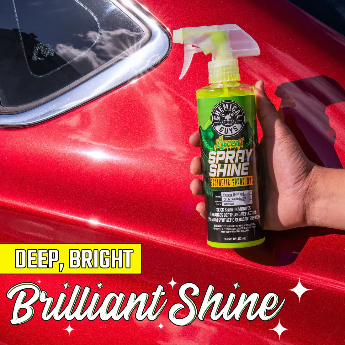 Lucent Spray Shine Synthetic Spray Wax (16oz) - Image 6