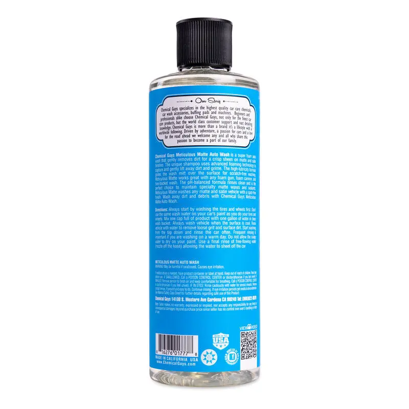 Meticulous Matte Car Wash & Chenille Wash Mitt Bundle / Kit - Image 3