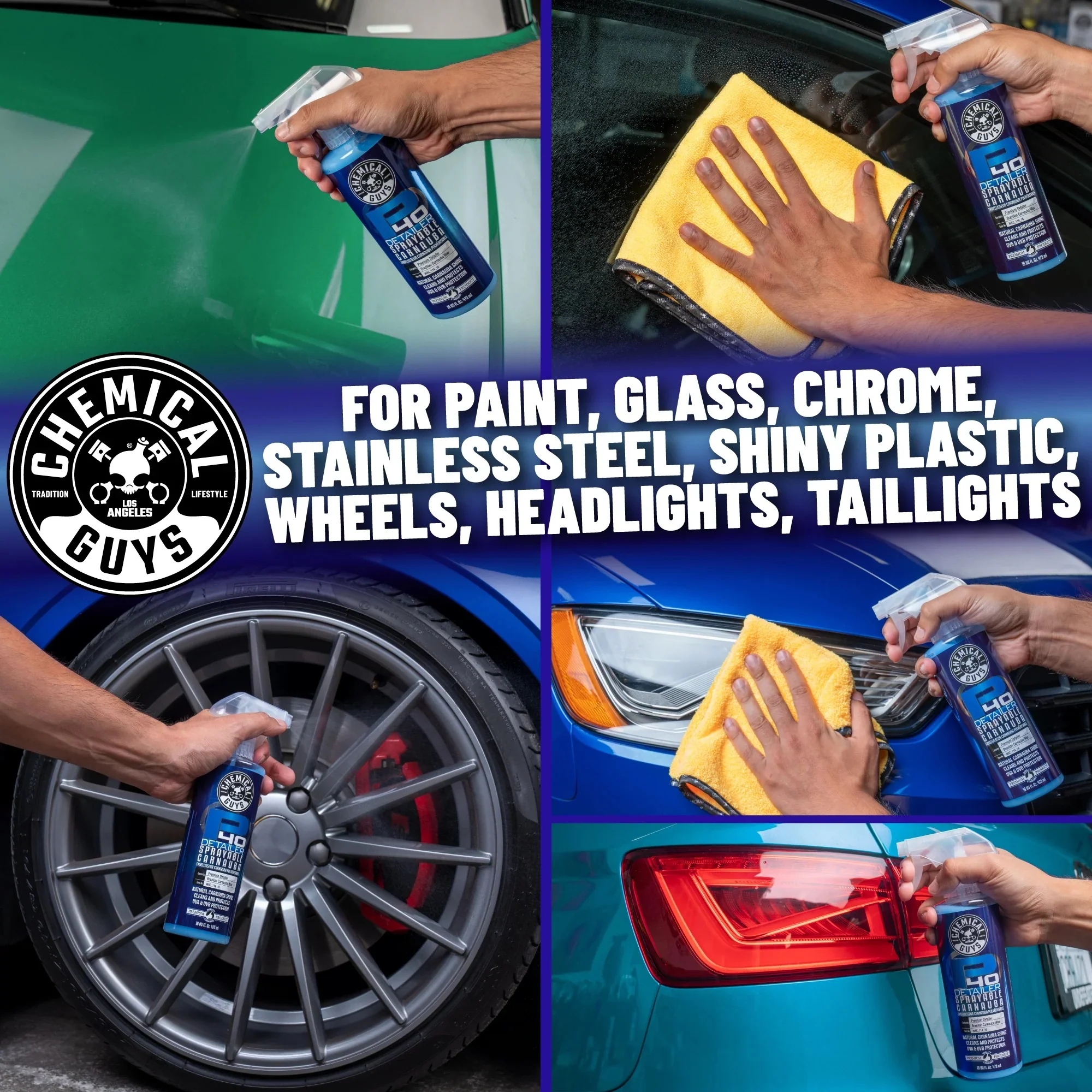 P40 Quick Detail Spray Natural Carnauba Shine - Image 11