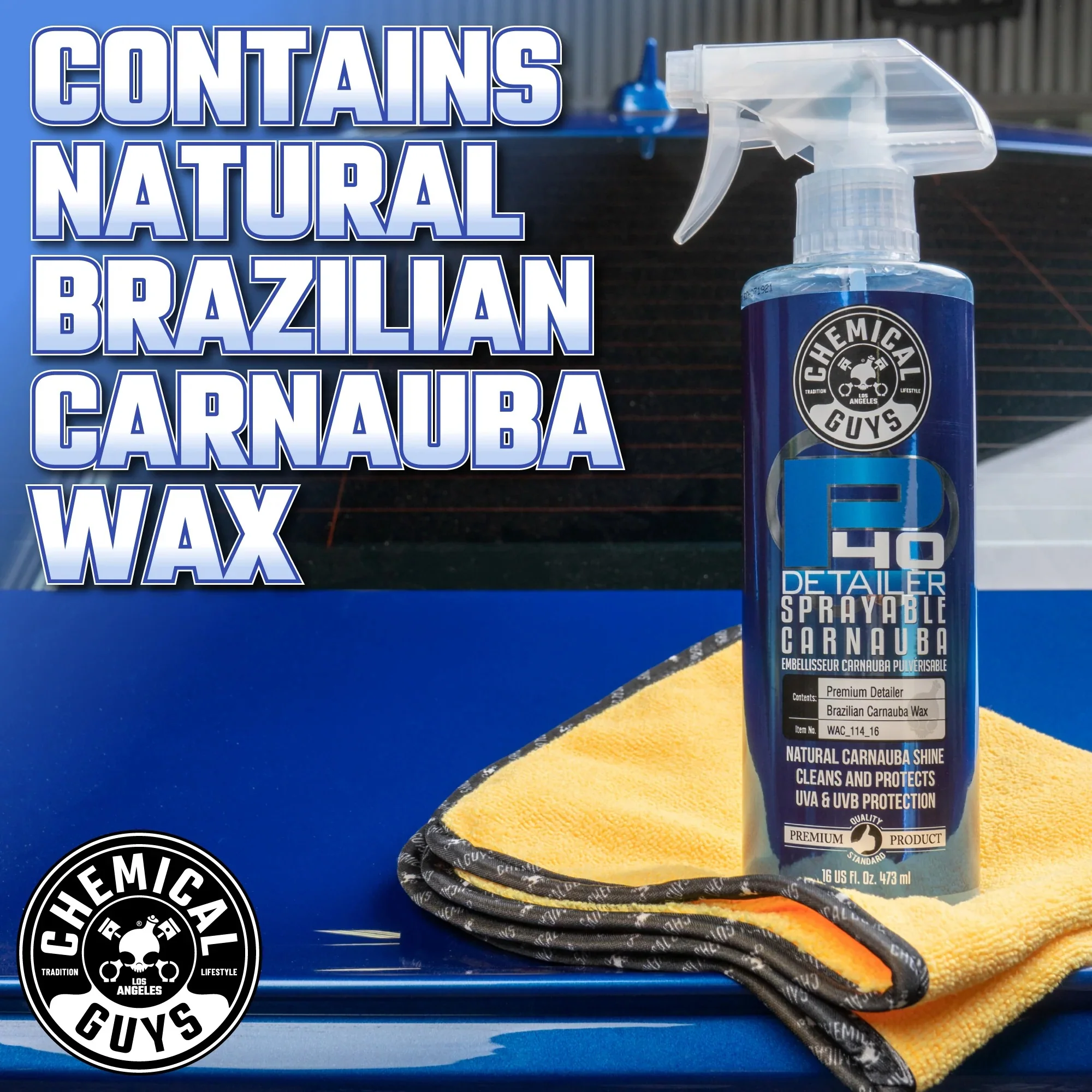 P40 Quick Detail Spray Natural Carnauba Shine - Image 2