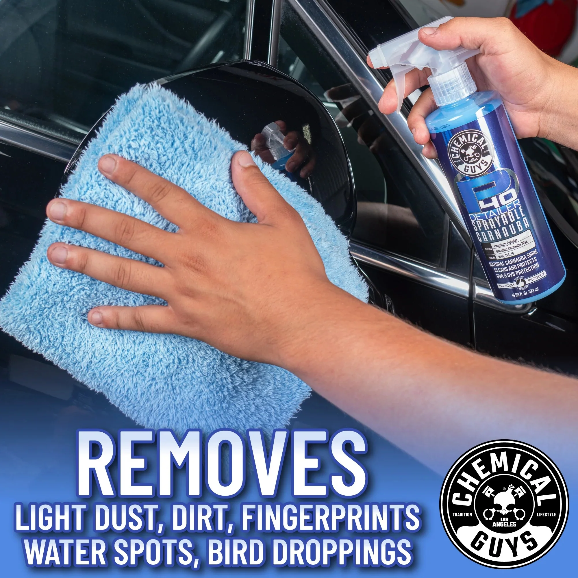 P40 Quick Detail Spray Natural Carnauba Shine - Image 3