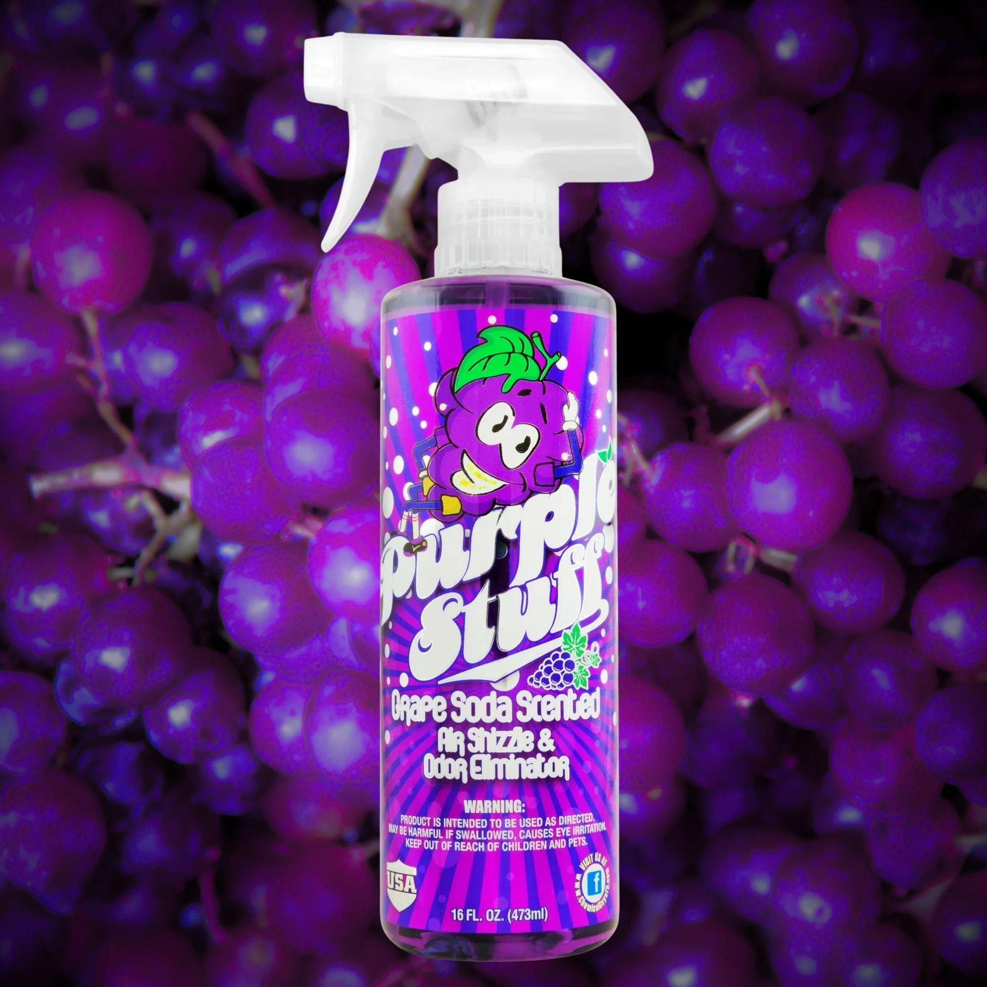 Purple Stuff - Grape Soda Scented Air Freshener (16oz) - Image 4