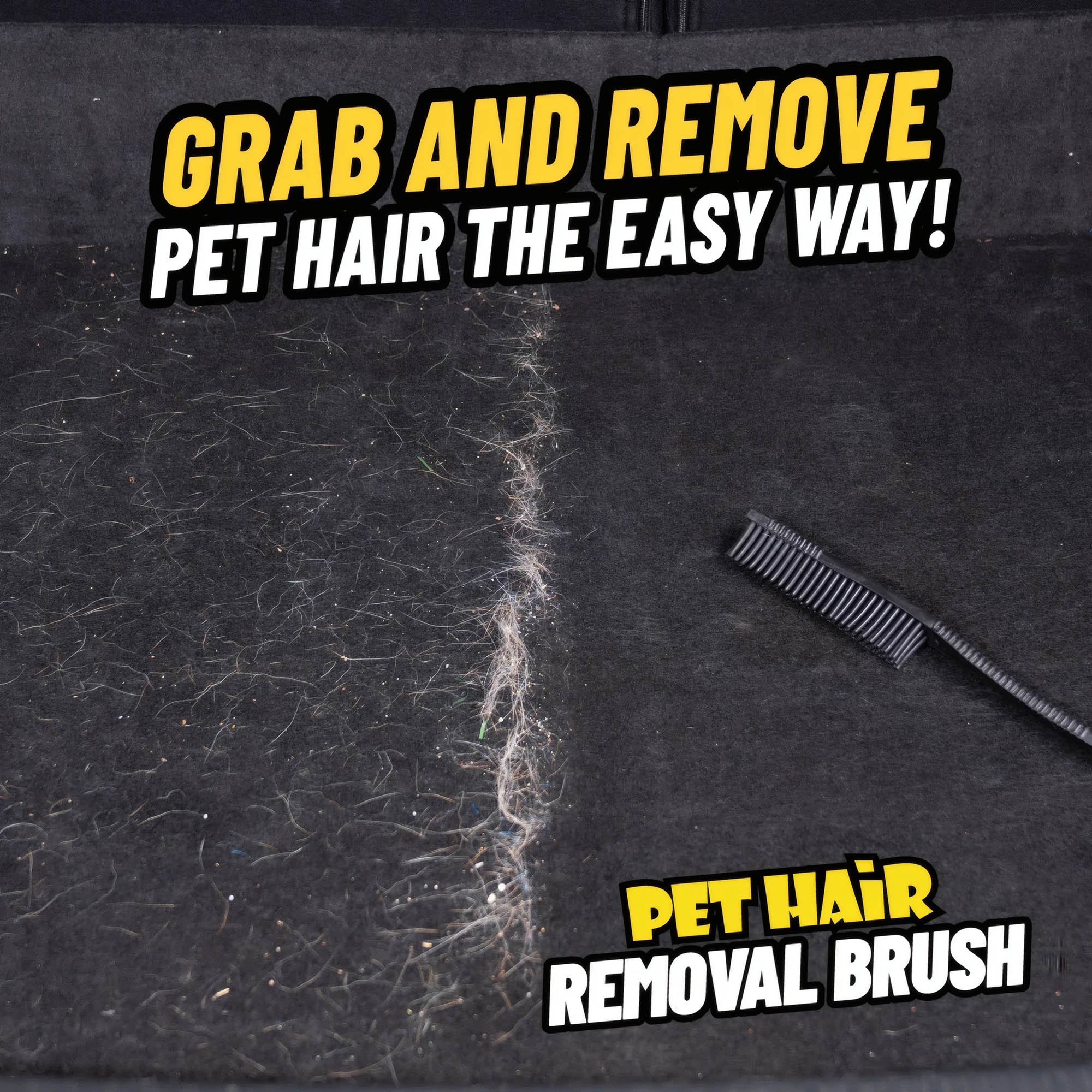 Rubber Pet Hair Removal Brush - Image 6