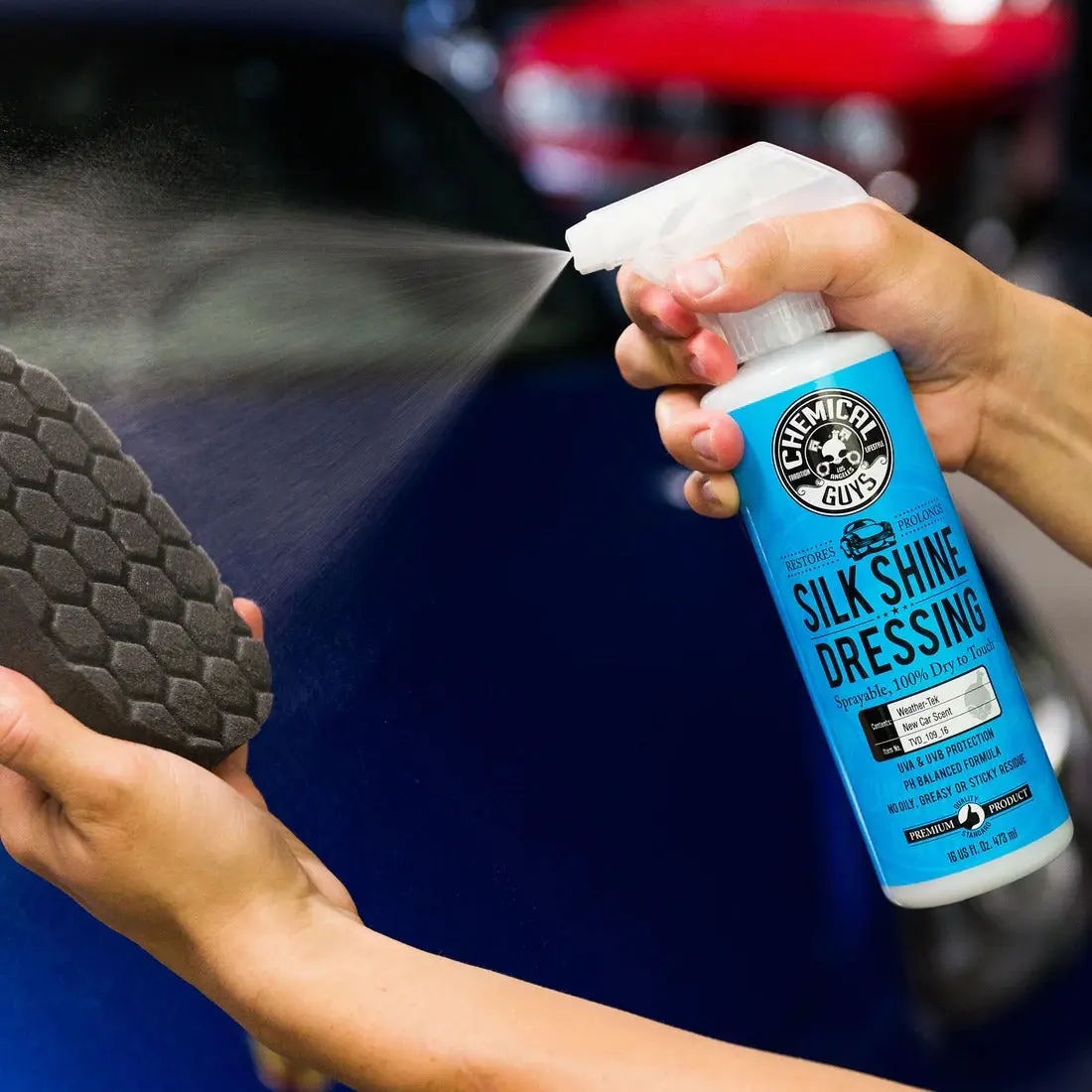 Silk Shine Protectant for Vinyl, Rubber, and Plastic (16oz) - Image 10