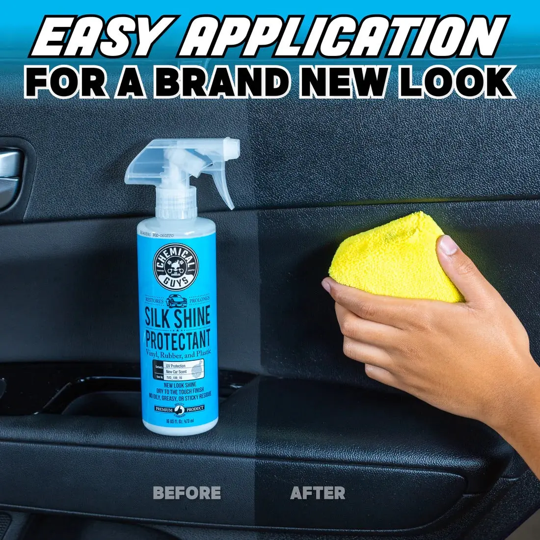 Silk Shine Protectant for Vinyl, Rubber, and Plastic (16oz) - Image 7