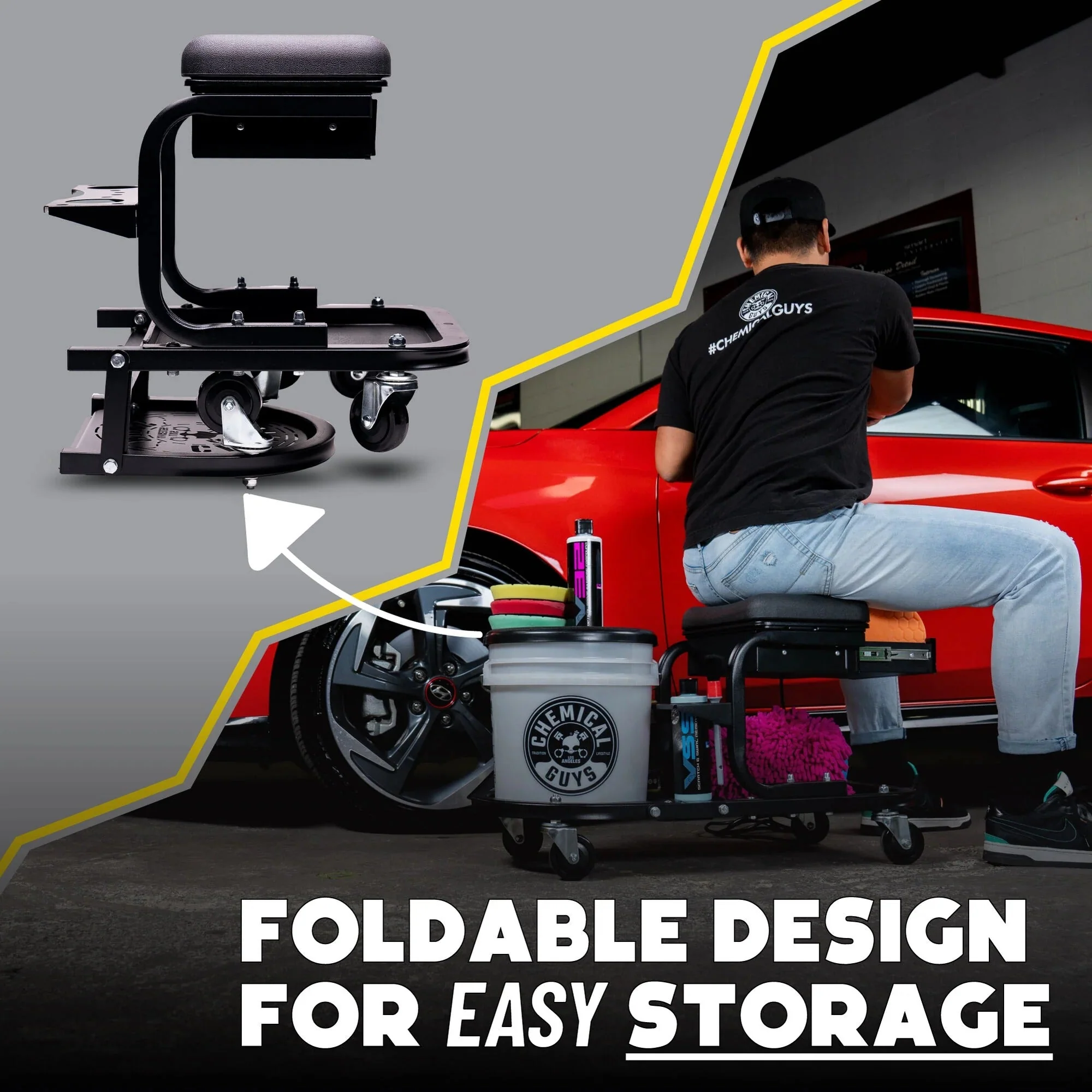 Soft Stool Ultimate Utility Detailing Cart - Image 6
