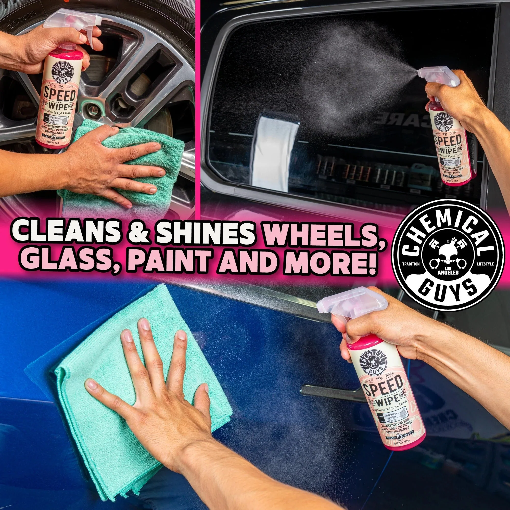 Speed Wipe Spray & Streak Free Quick Shine - Image 3