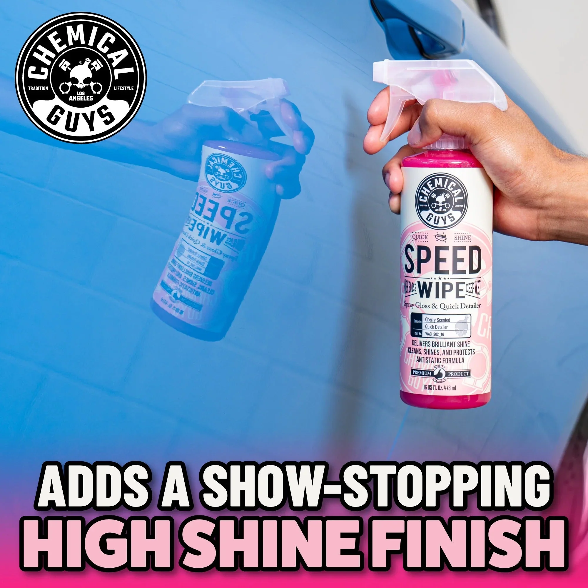 Speed Wipe Spray & Streak Free Quick Shine - Image 7