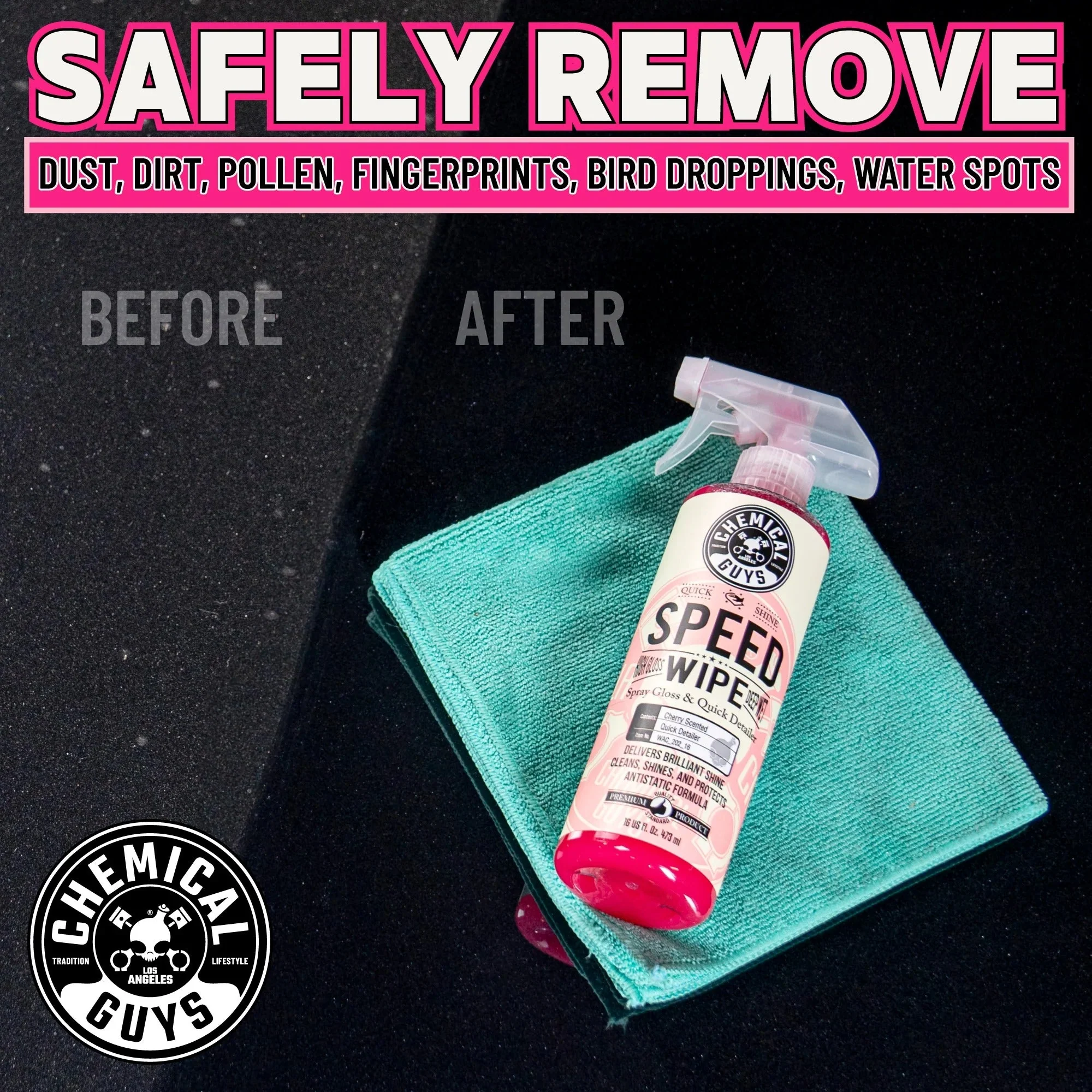 Speed Wipe Spray & Streak Free Quick Shine - Image 9