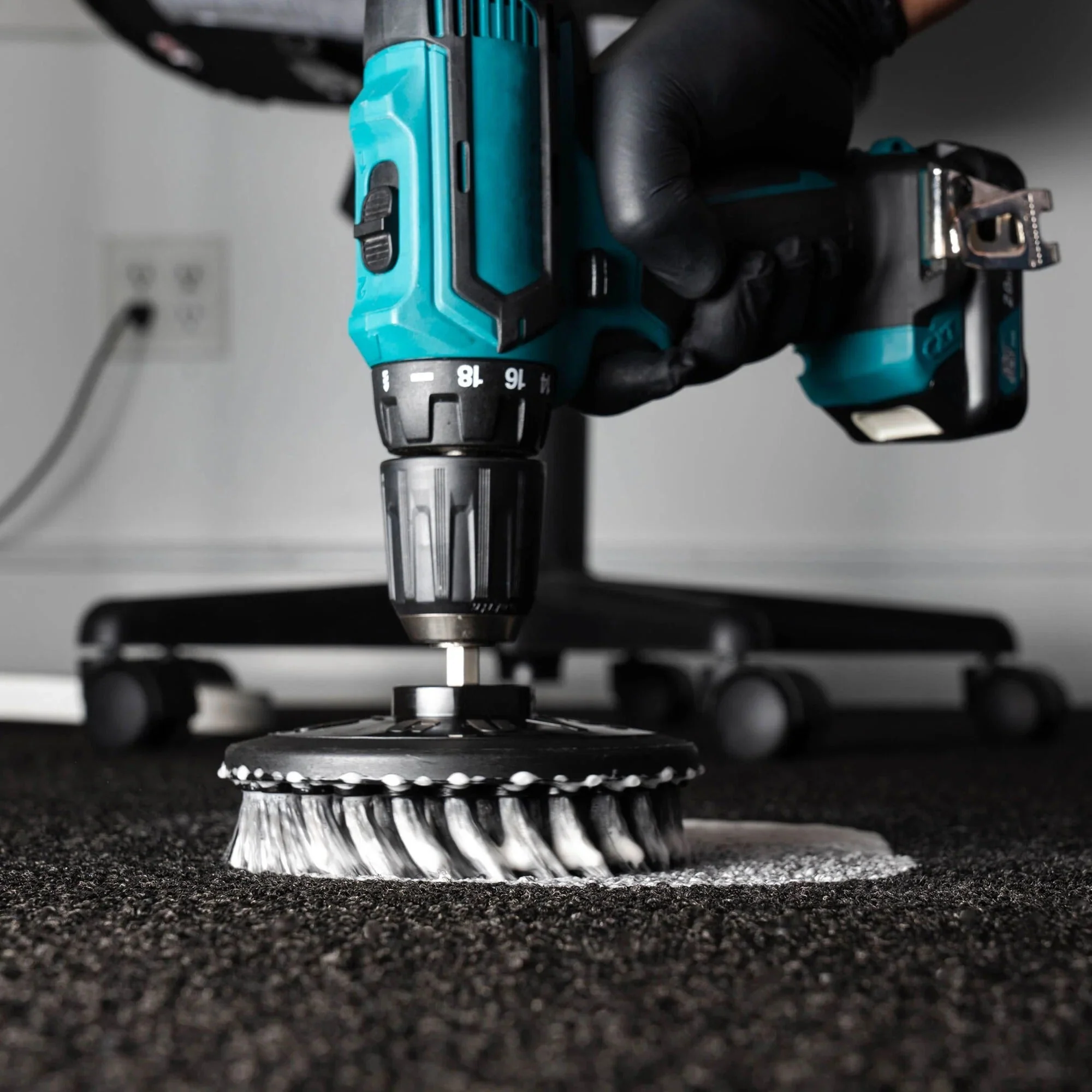 Spinner Carpet Drill Brush - Light Duty - Image 8