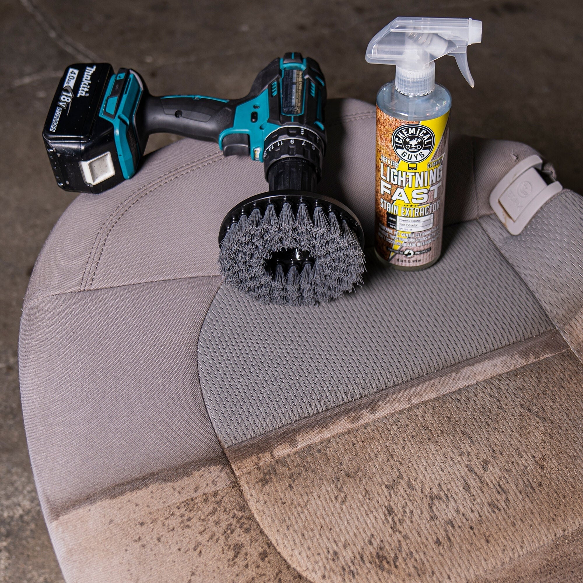 Spinner Carpet Drill Brush - Light Duty - Image 9