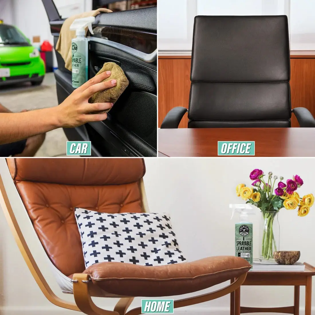 Sprayable Leather Cleaner & Conditioner with Vitamin E & Aloe - Image 11