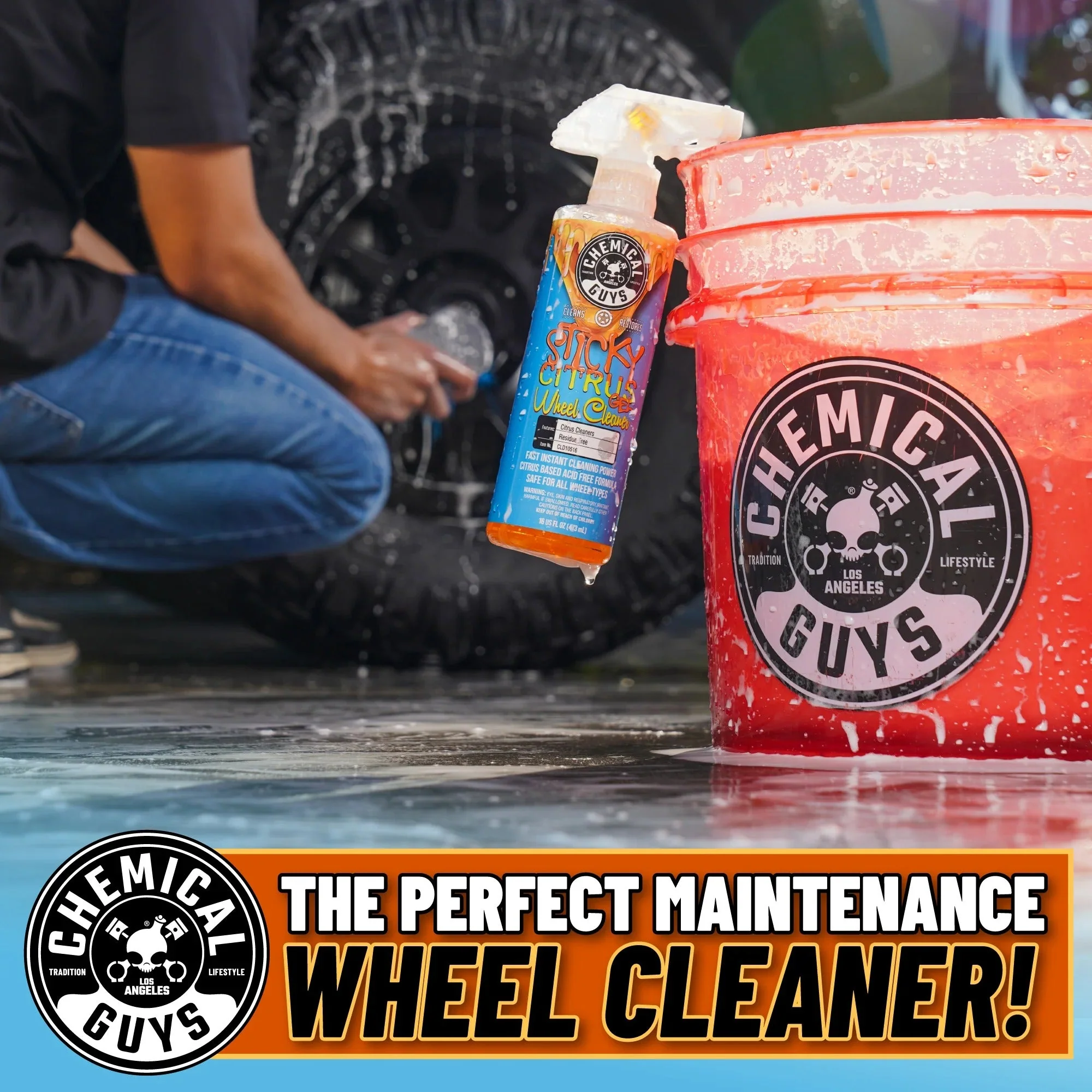 Sticky Citrus Gel Wheel Cleaner - Image 5